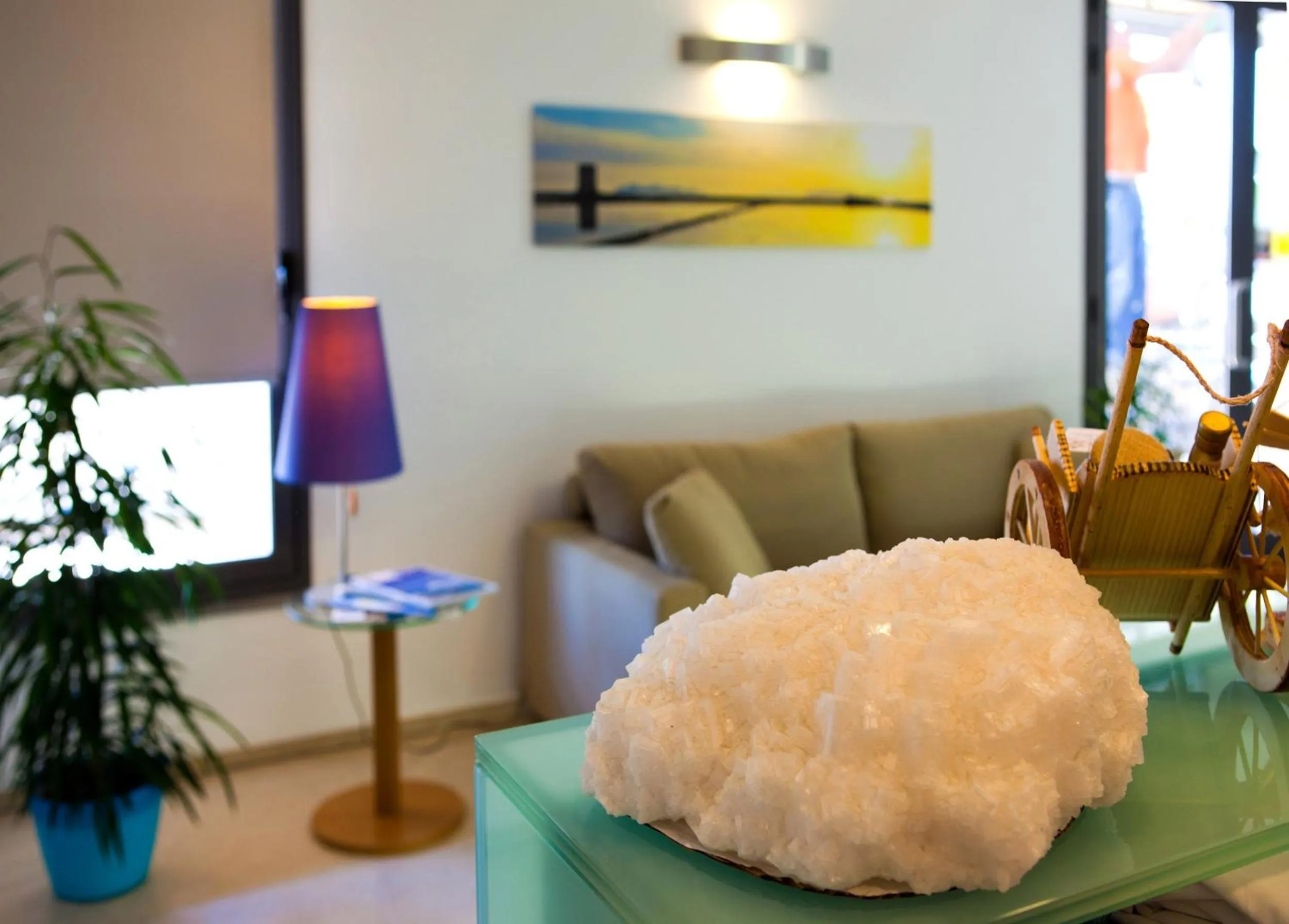 Decorative detail in Le Saline Hotel