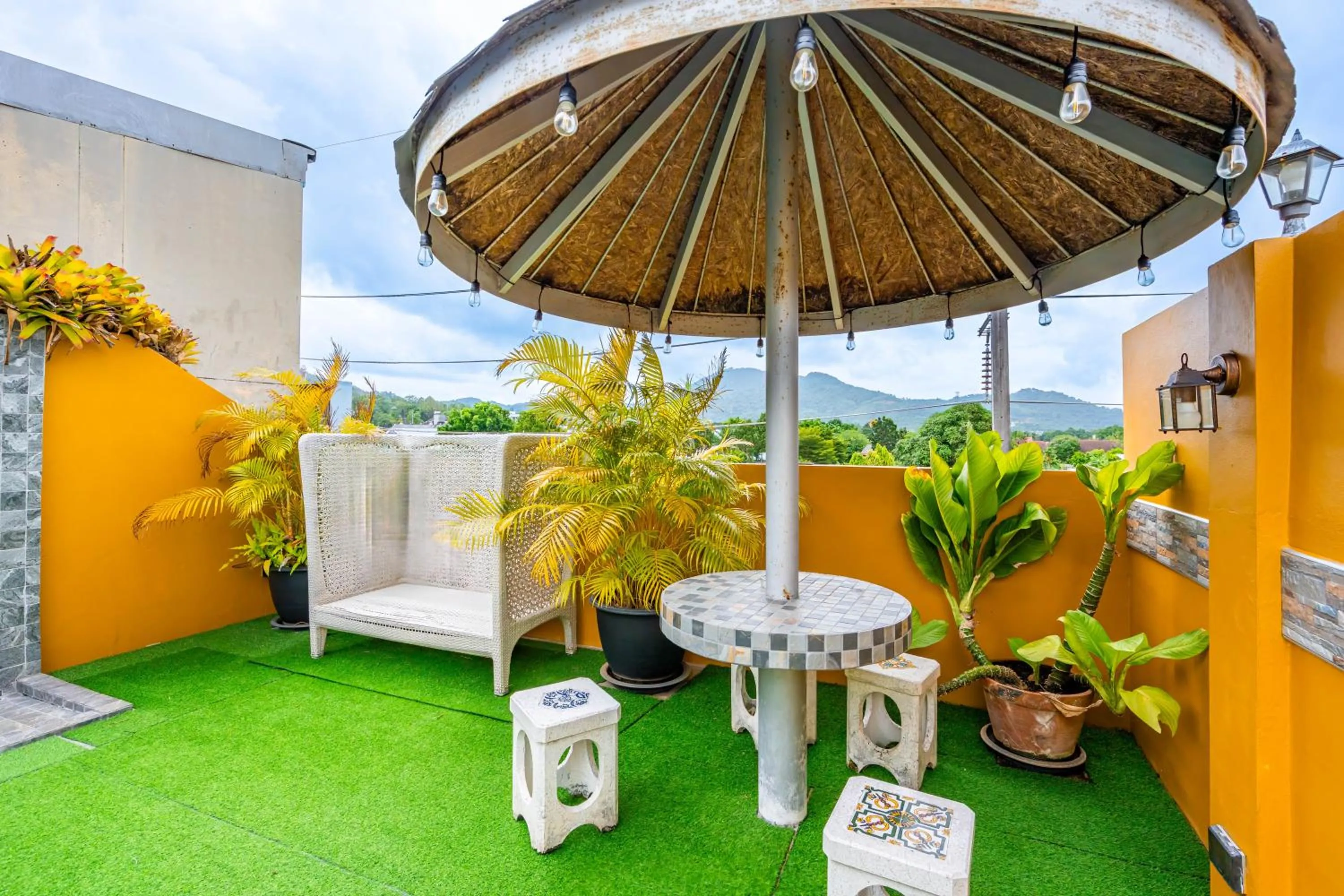 Garden in The Cheetar Hotel