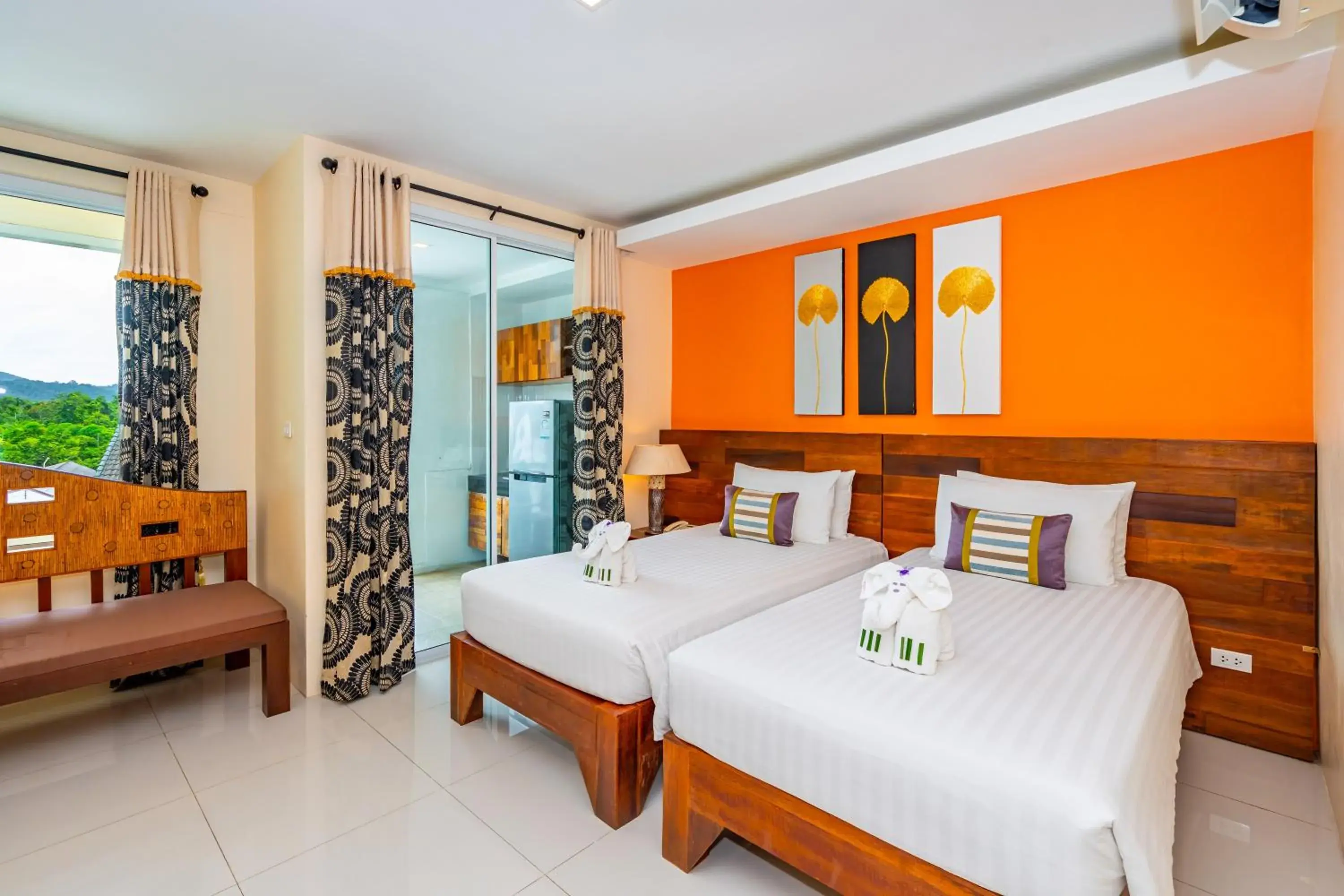 Deluxe Twin Room in The Cheetar Hotel Deluxe Twin Room in The Cheetar Hotel