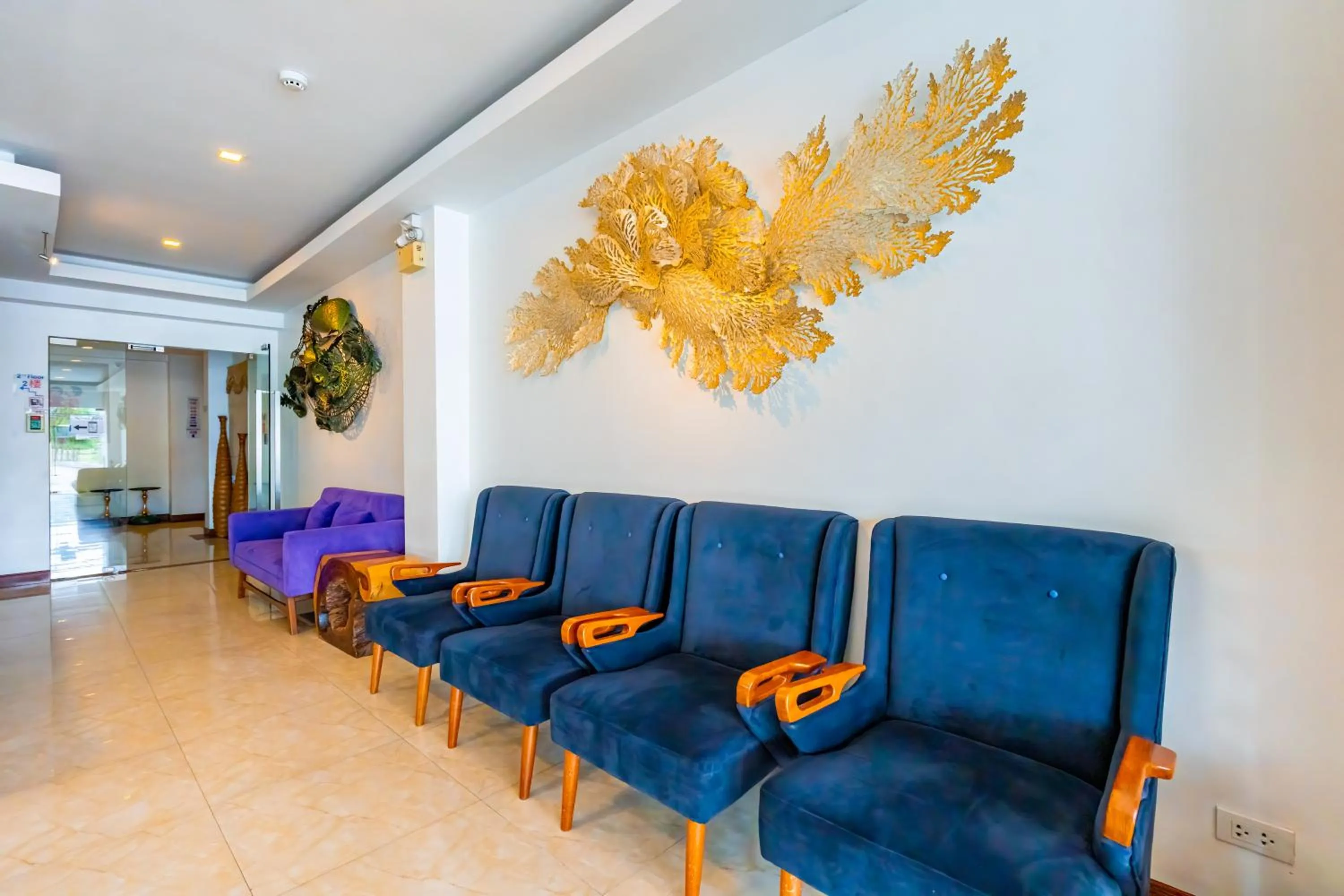 Seating area in The Cheetar Hotel