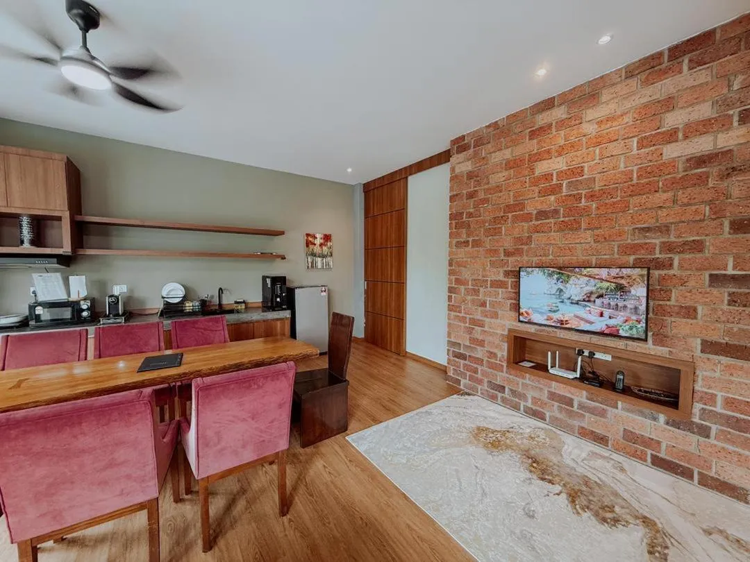 Kitchen or kitchenette in Royale Riviera Resort Private Pool Villas