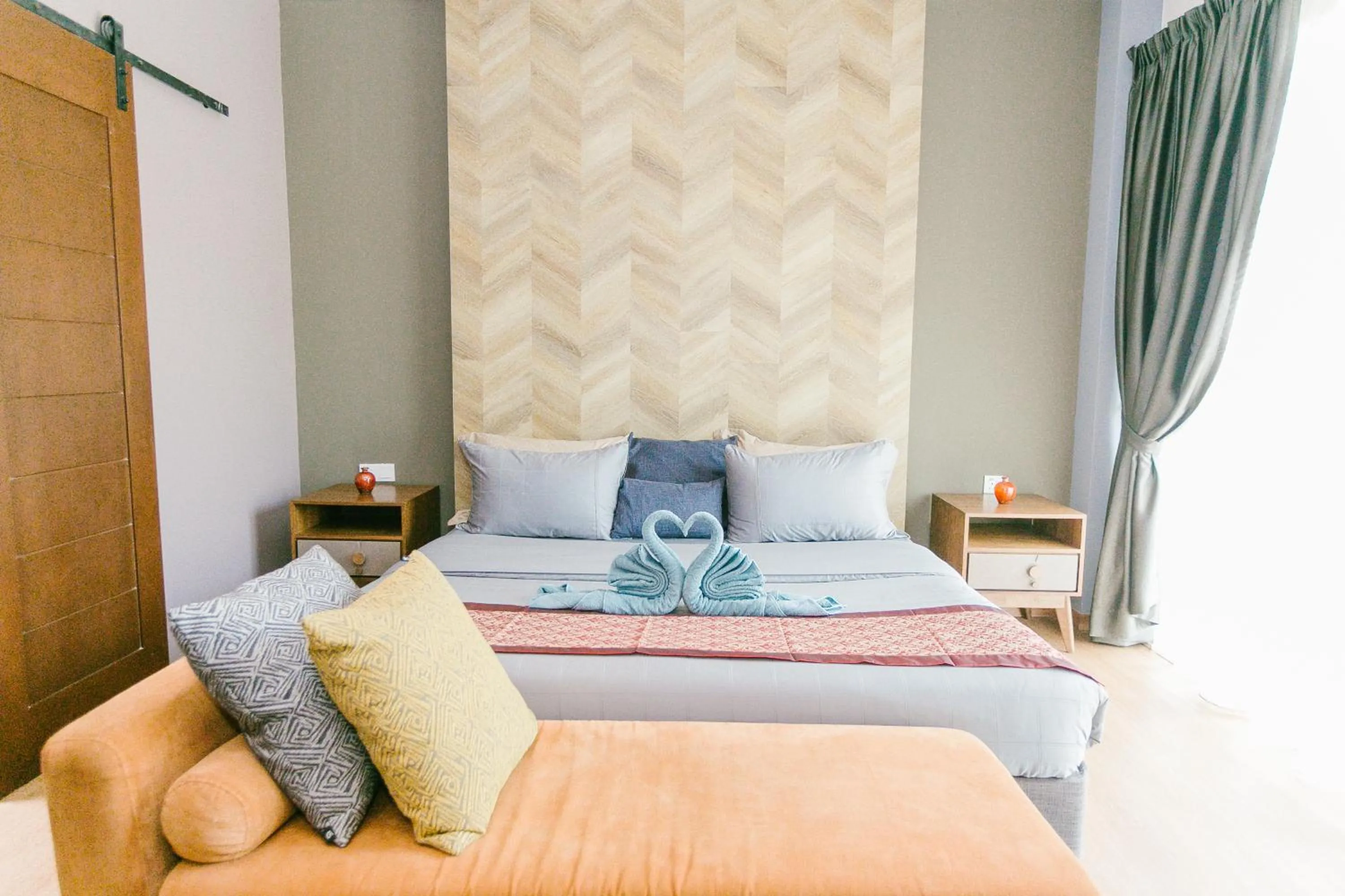 Bed in Royale Riviera Resort Private Pool Villas