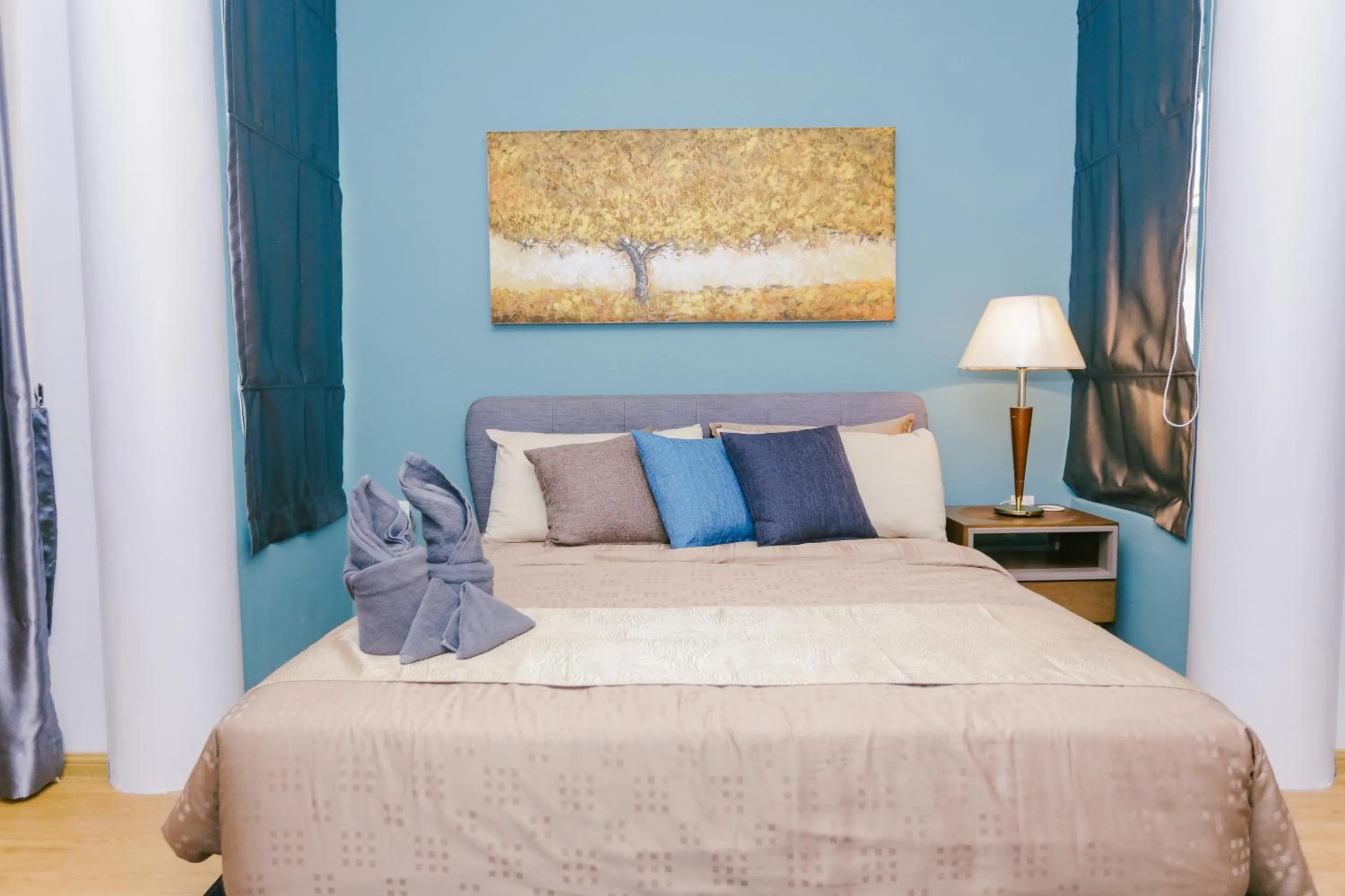 Bed in Royale Riviera Resort Private Pool Villas