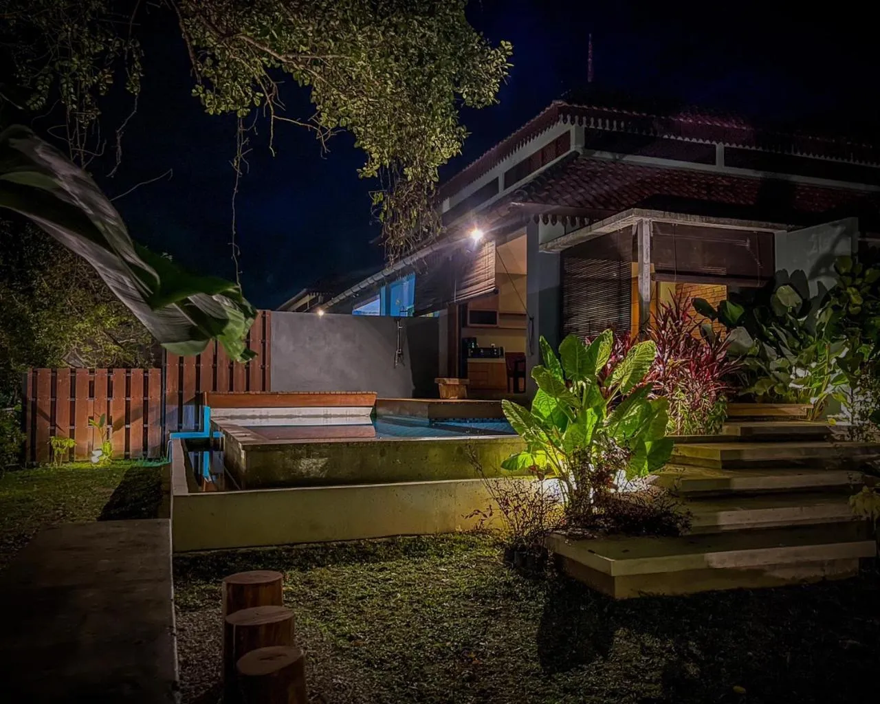 Garden view in Royale Riviera Resort Private Pool Villas