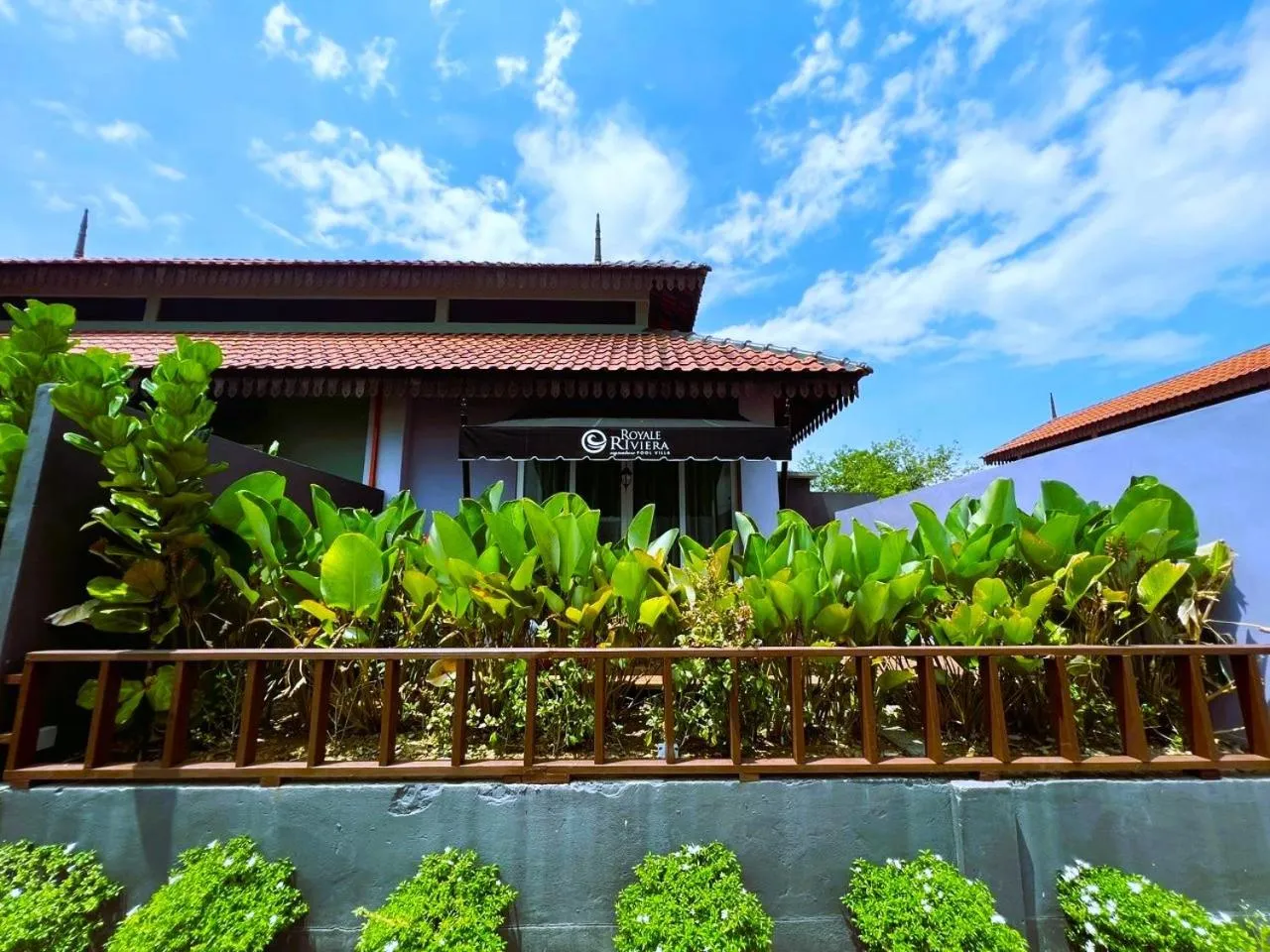 Garden view in Royale Riviera Resort Private Pool Villas