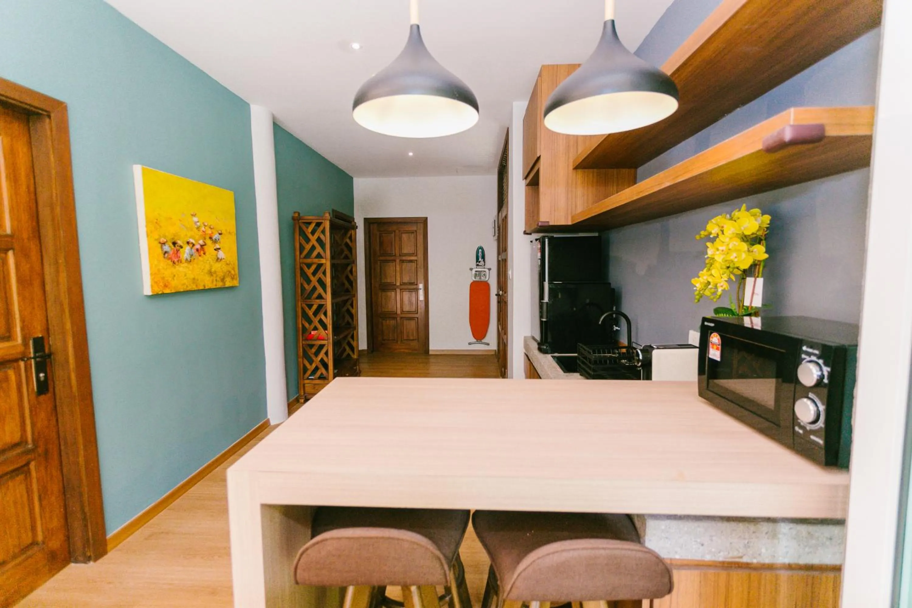 Kitchen or kitchenette in Royale Riviera Resort Private Pool Villas