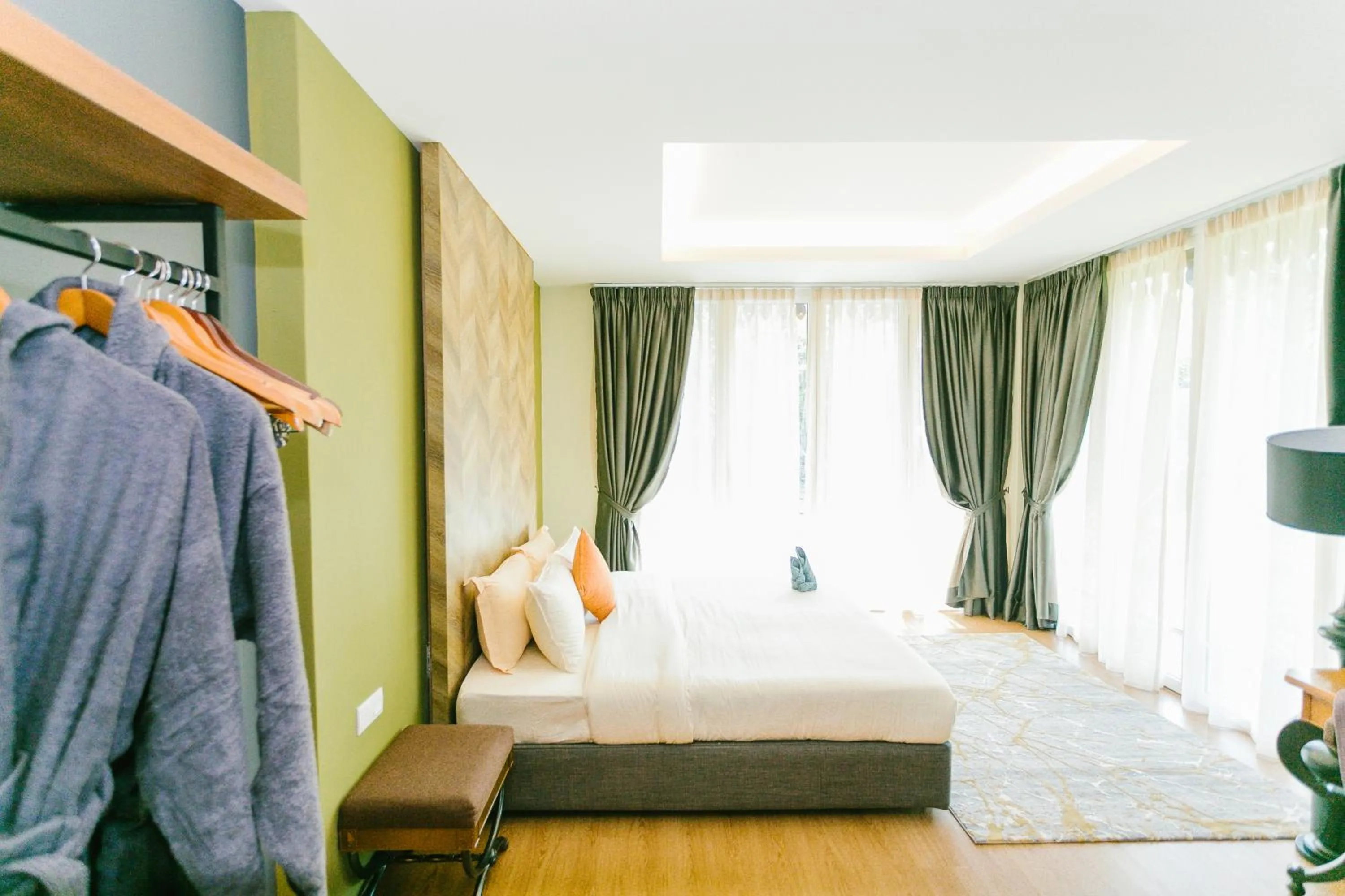 Bed in Royale Riviera Resort Private Pool Villas