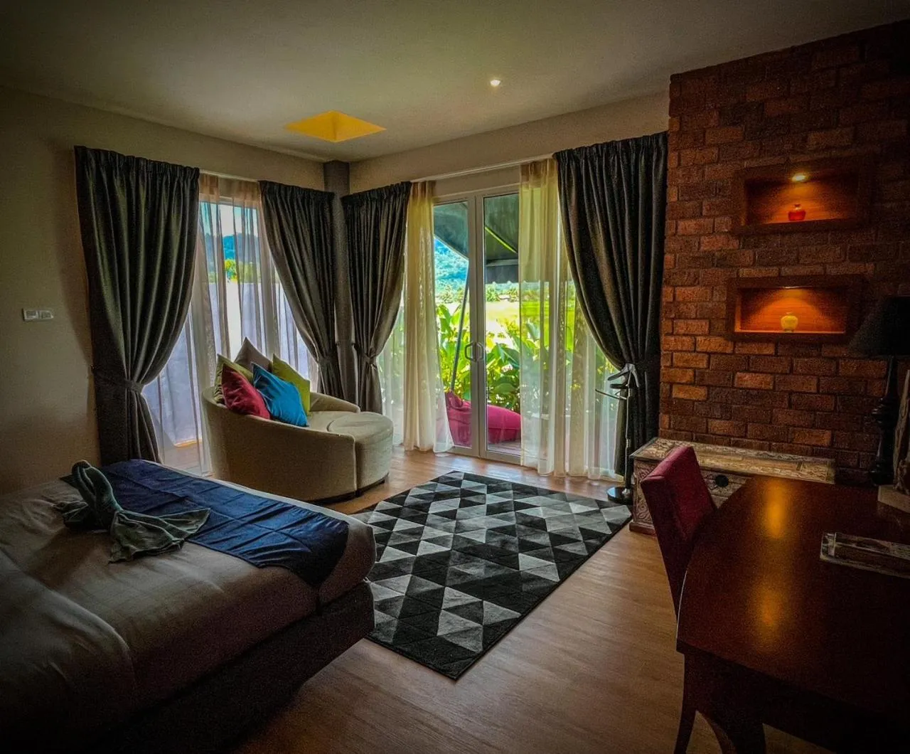 Bed in Royale Riviera Resort Private Pool Villas