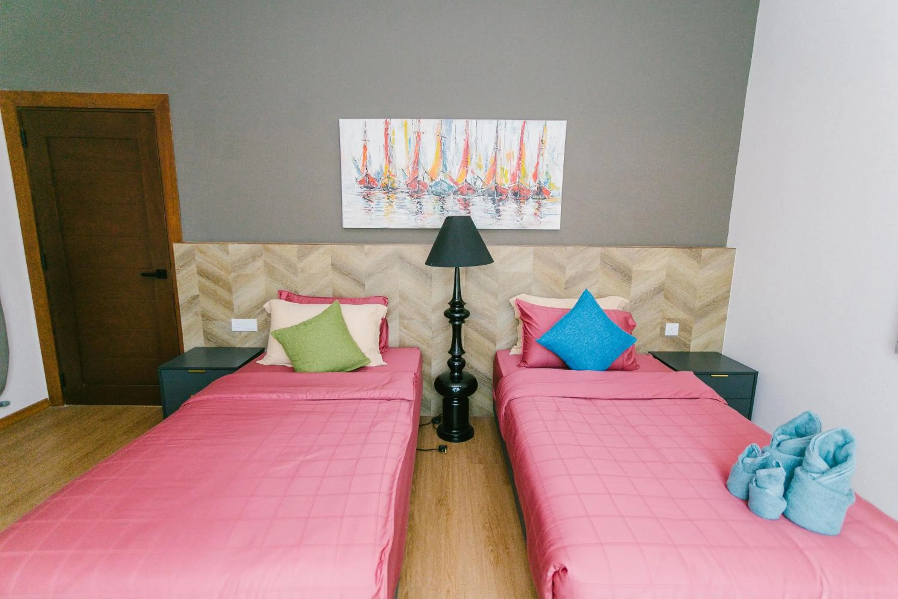 Bed in Royale Riviera Resort Private Pool Villas