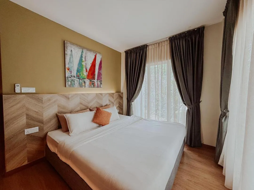 Bed in Royale Riviera Resort Private Pool Villas