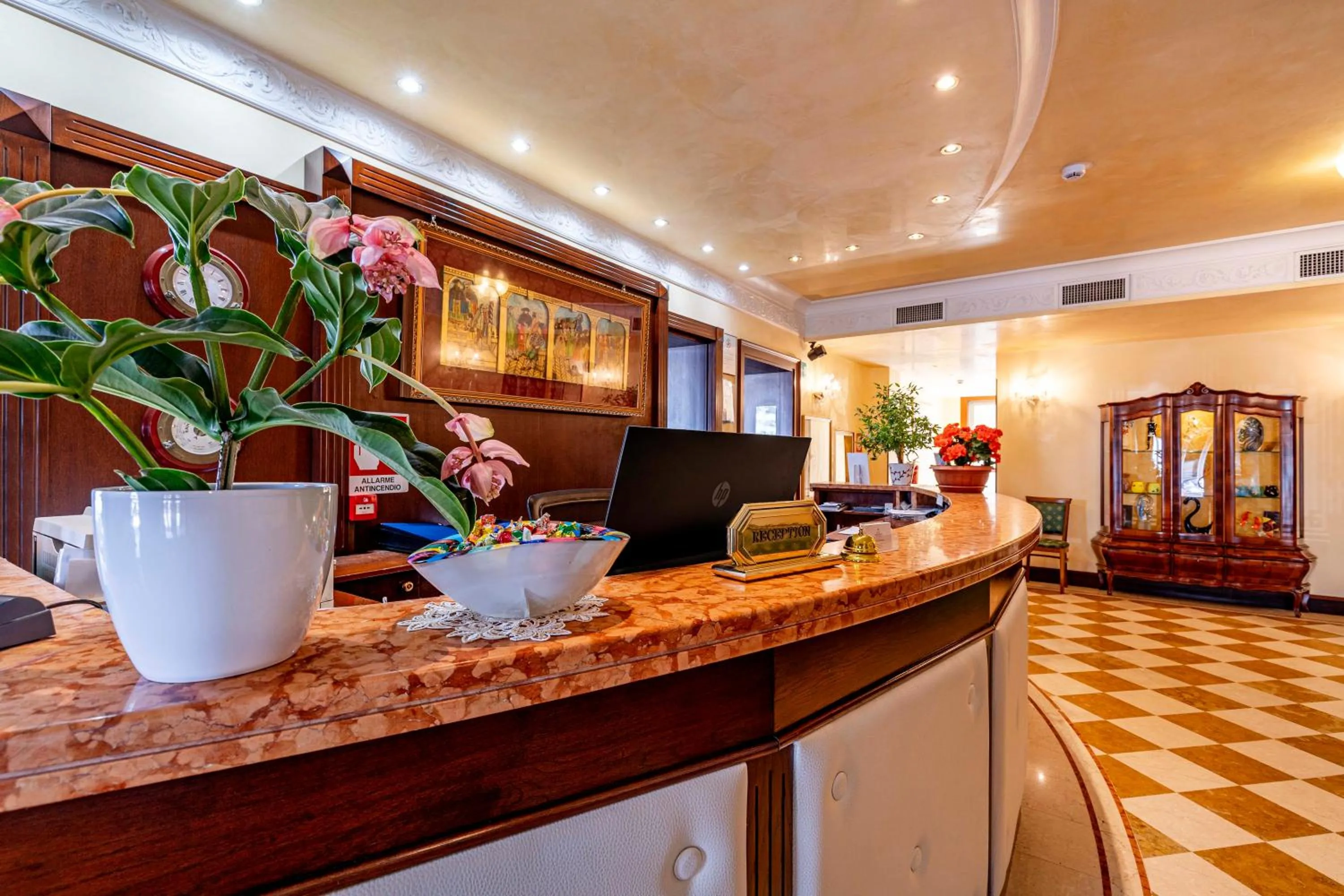 Lobby or reception in Hotel Panorama