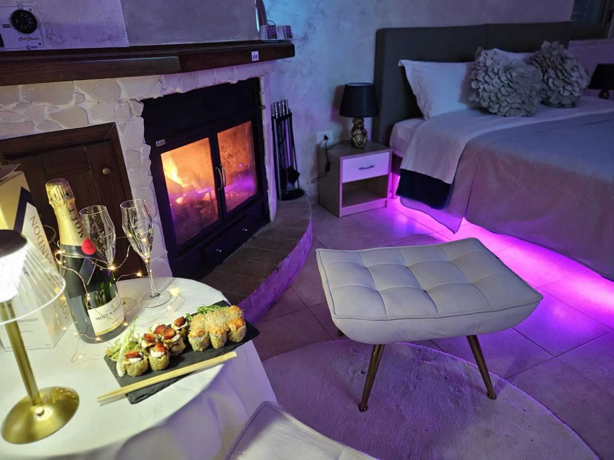 Food and drinks in B&B Villa Maracujà