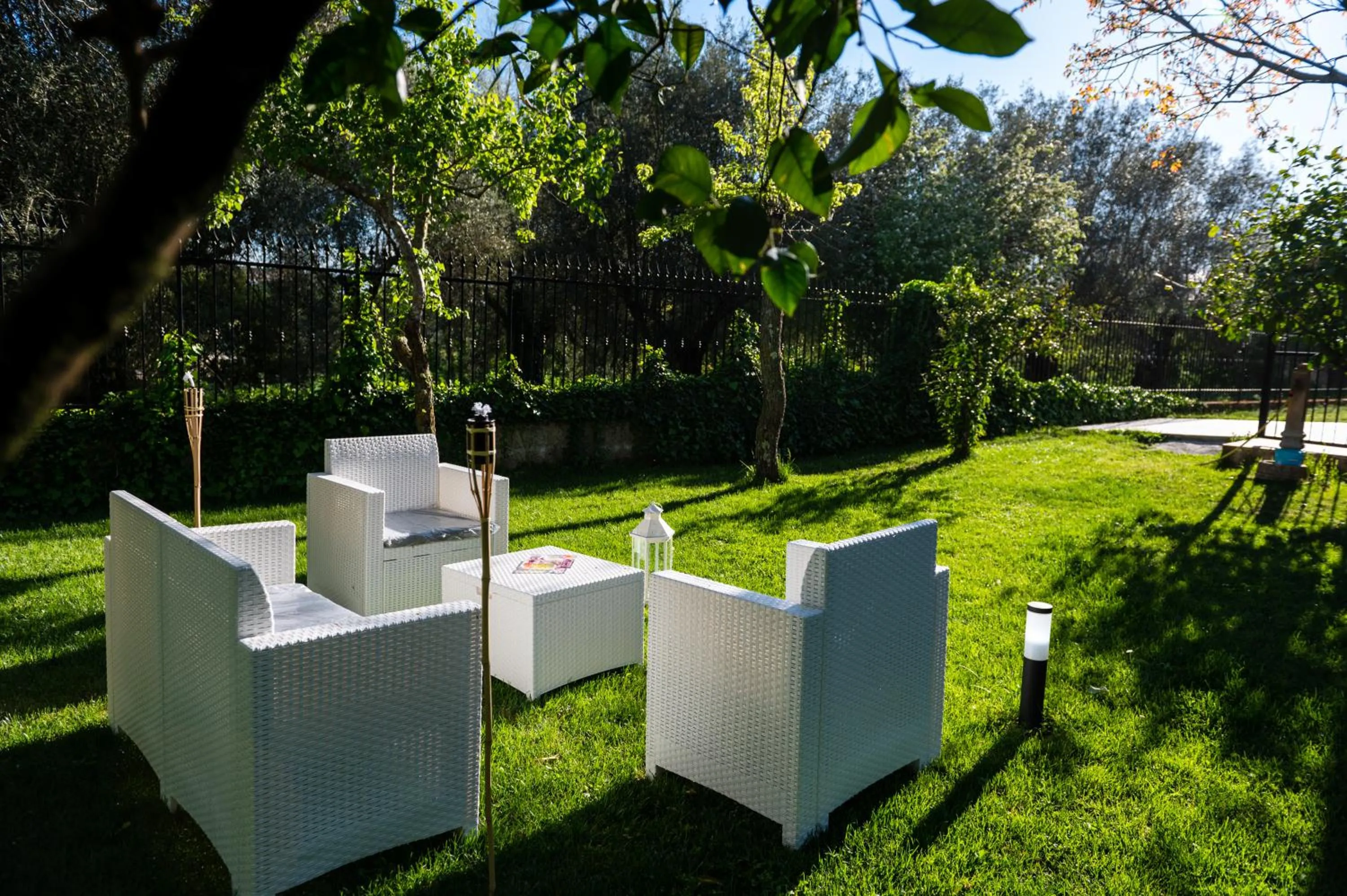 Patio in B&B Villa Maracujà