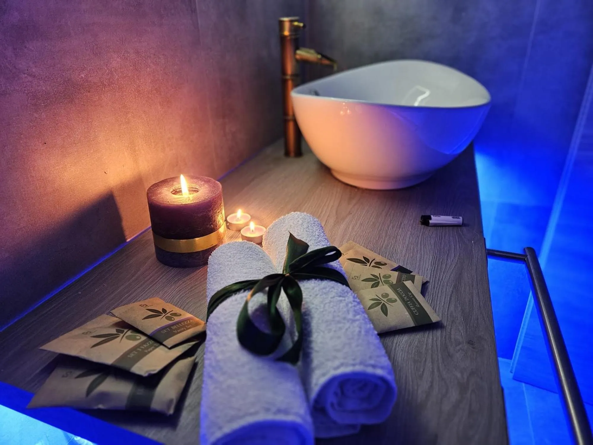 Bathroom in B&B Villa Maracujà