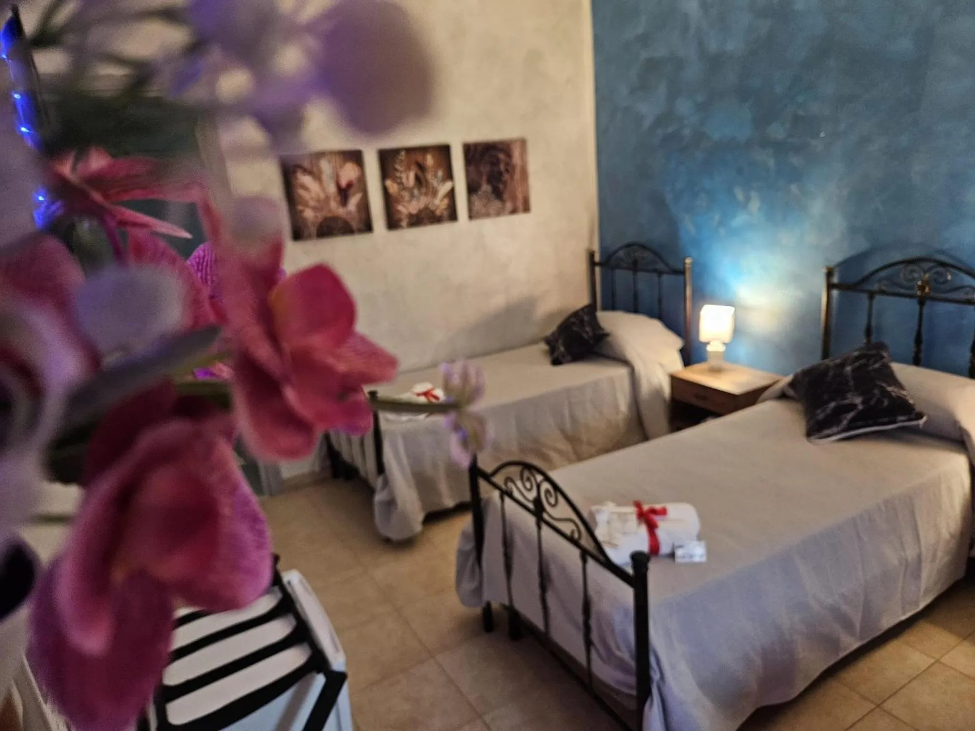 Bed in B&B Villa Maracujà