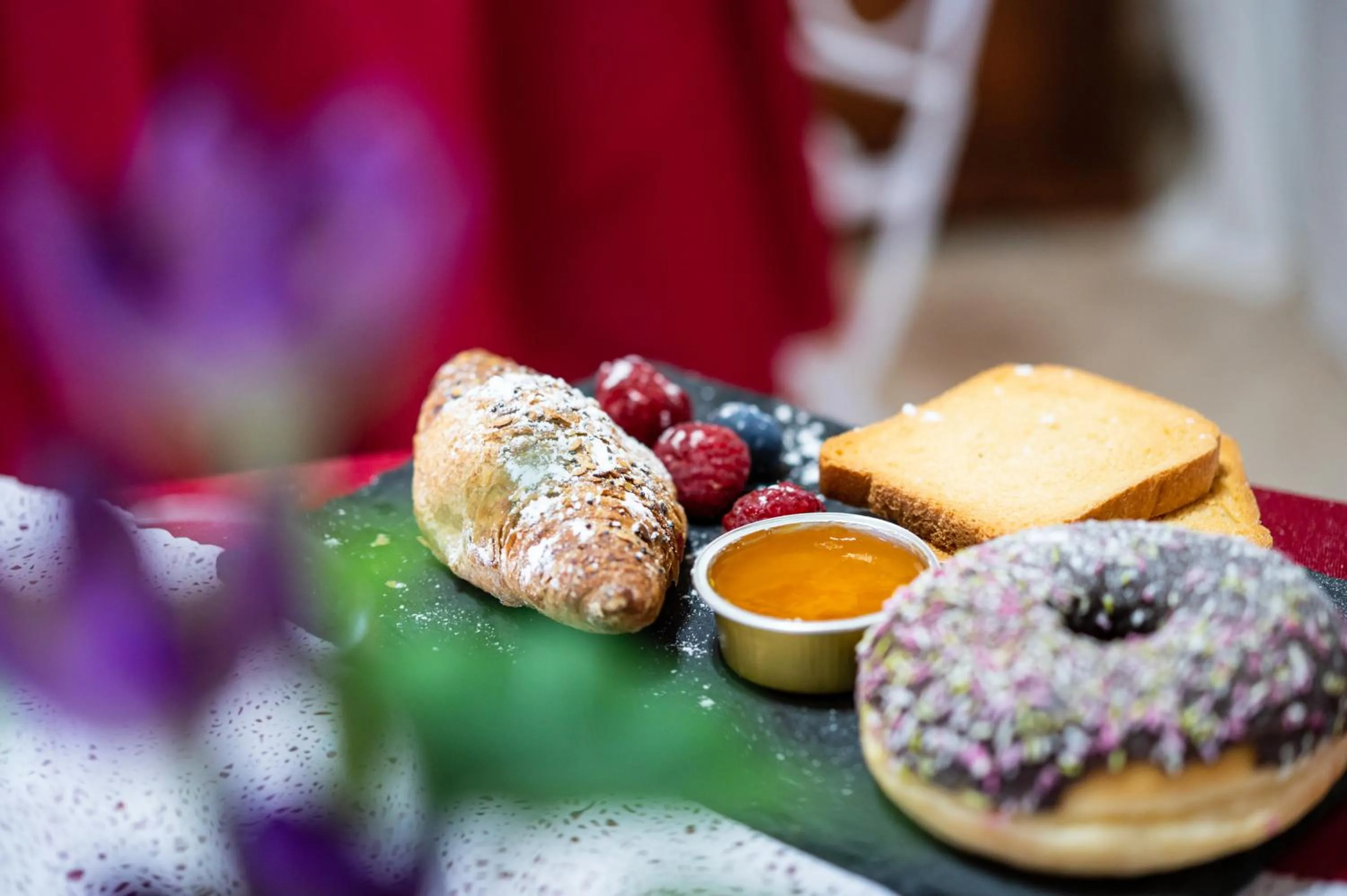 Food and drinks in B&B Villa Maracujà