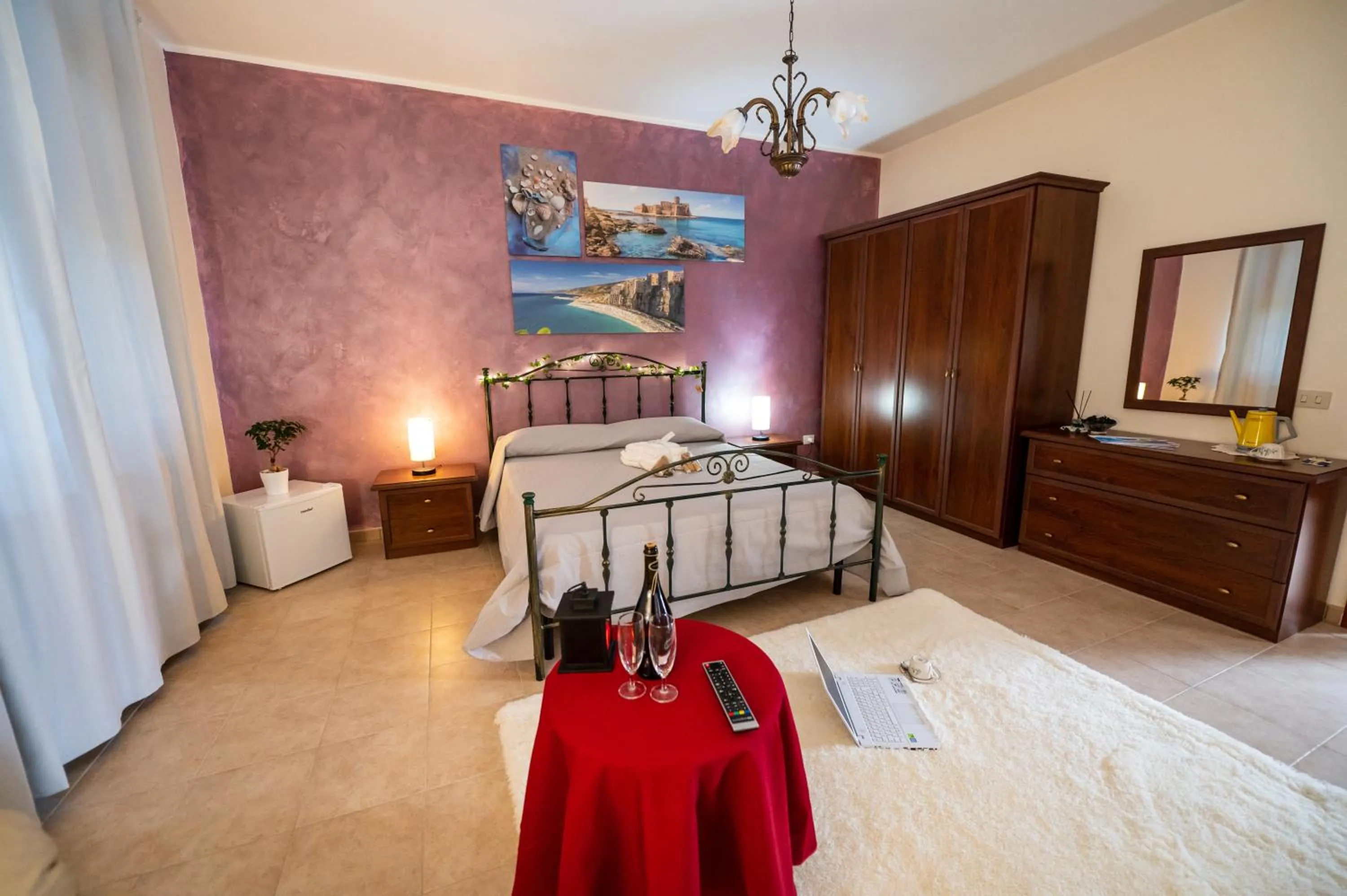 Bed in B&B Villa Maracujà