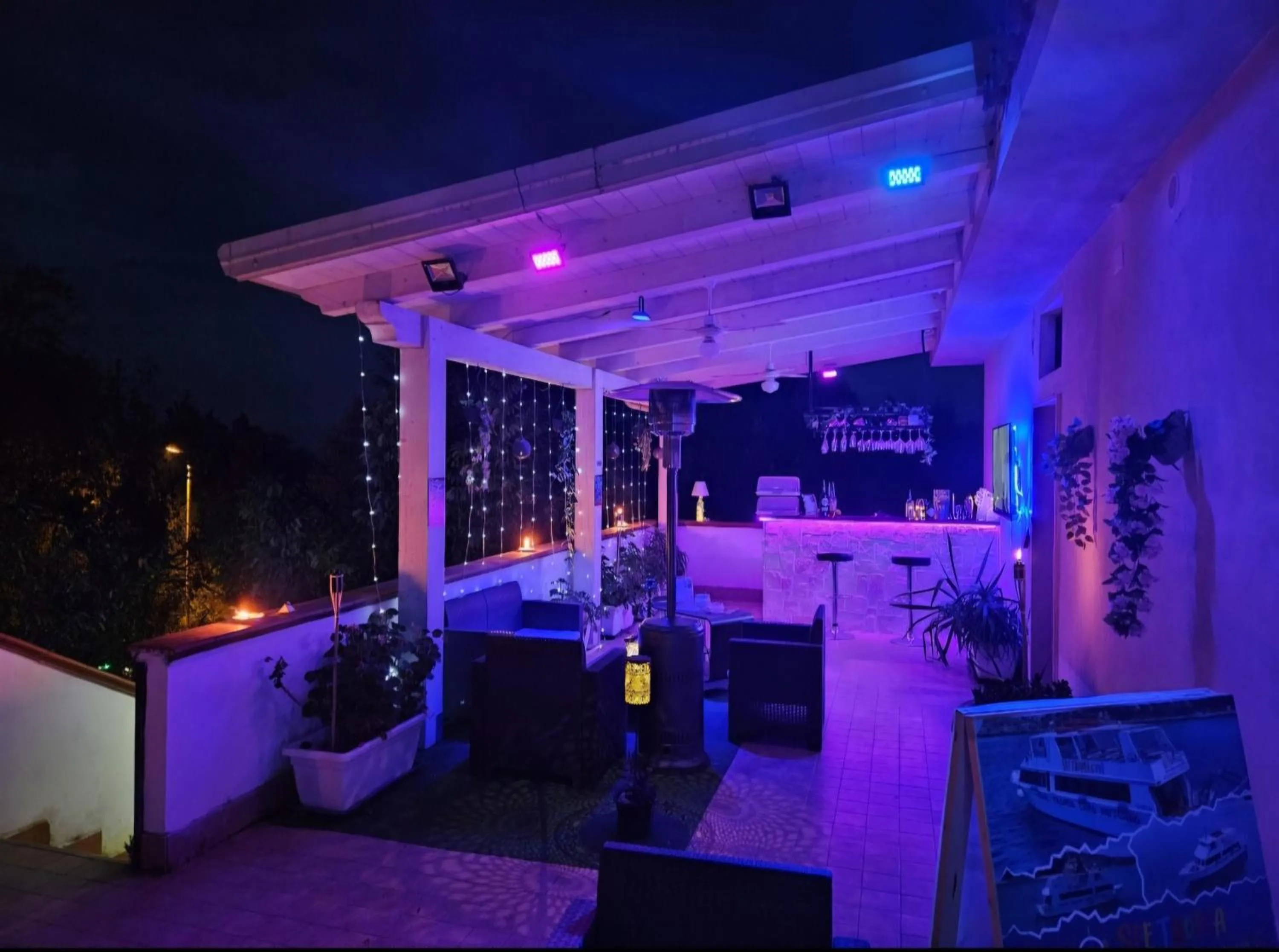 Lounge or bar in B&B Villa Maracujà