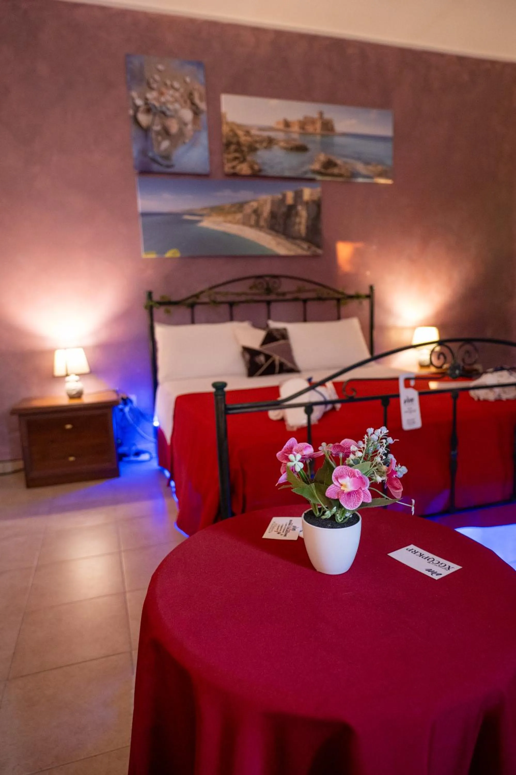 Bed in B&B Villa Maracujà