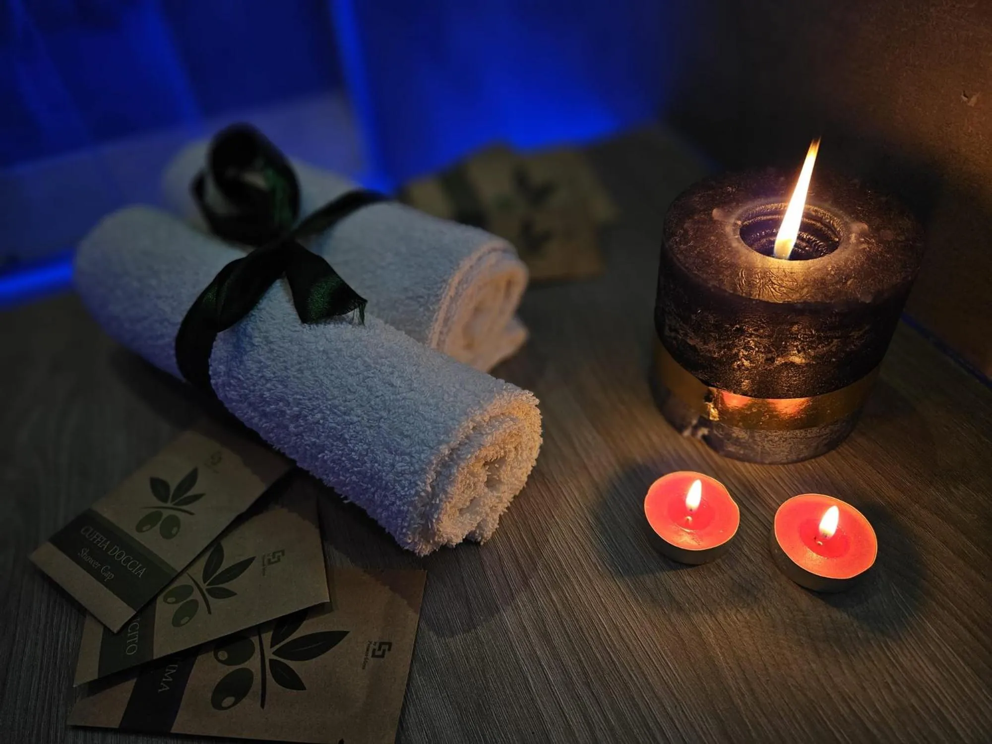 towels in B&B Villa Maracujà