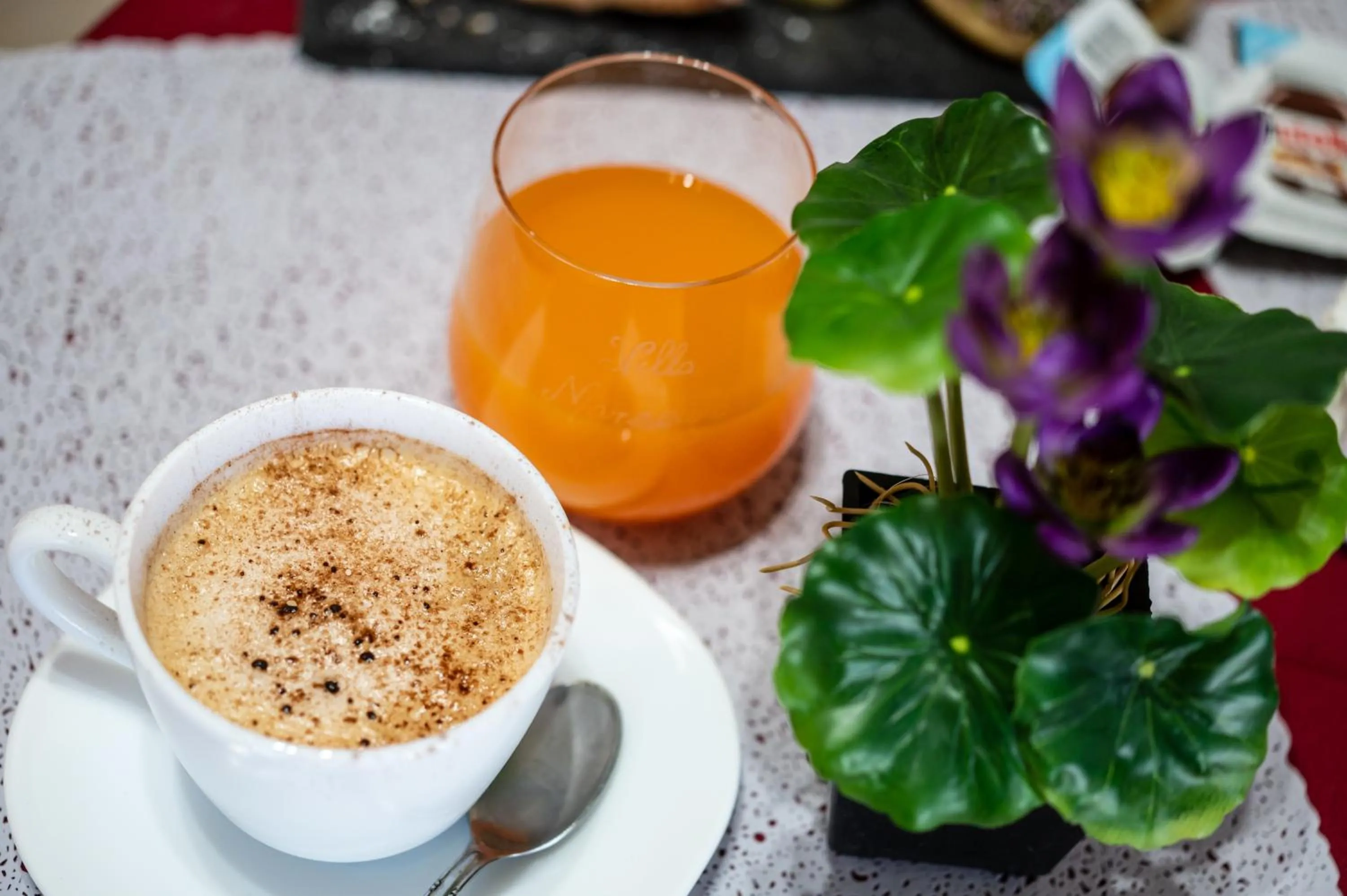 Coffee/tea facilities in B&B Villa Maracujà