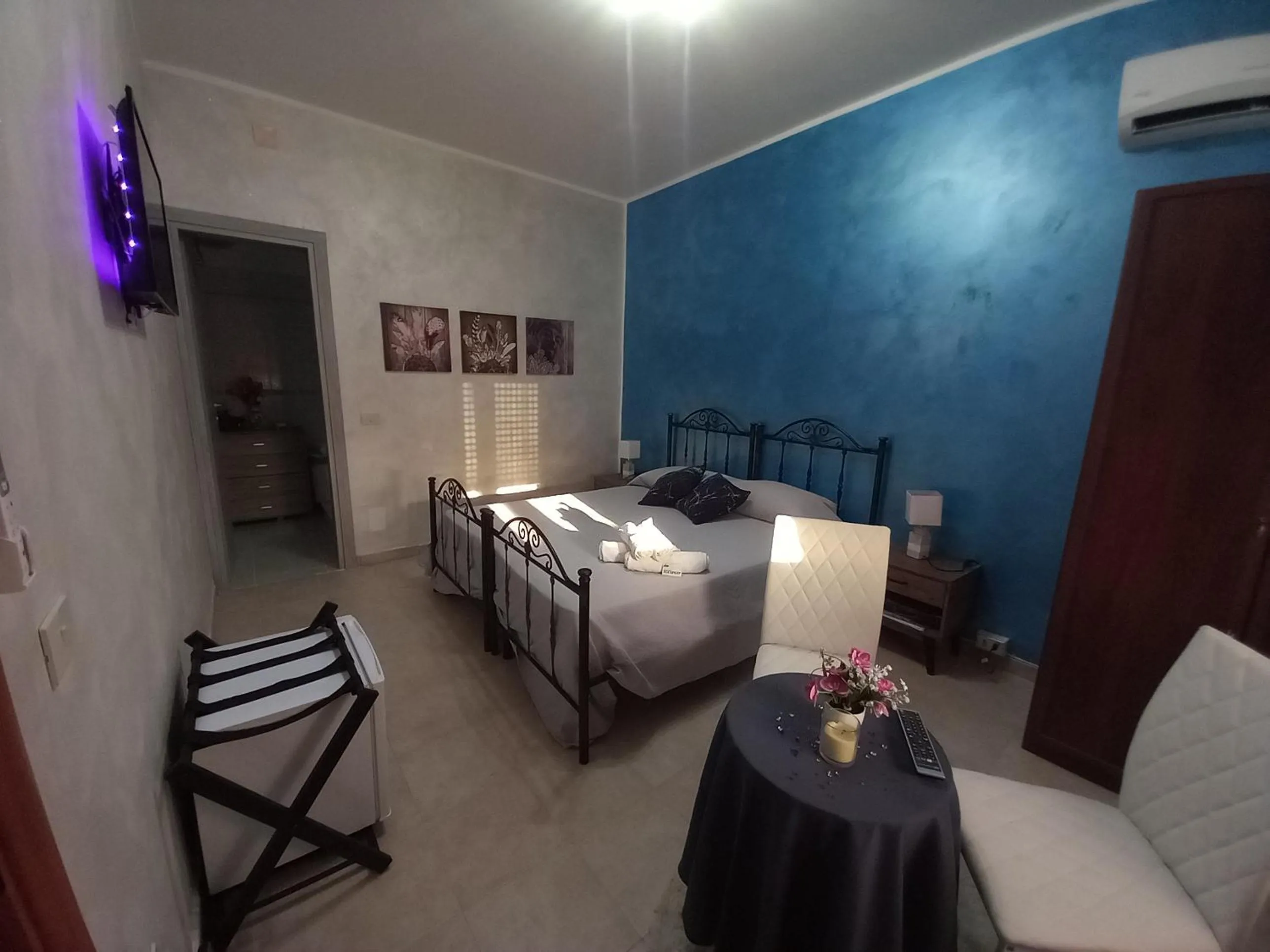 View (from property/room), Bed in B&B Villa Maracujà