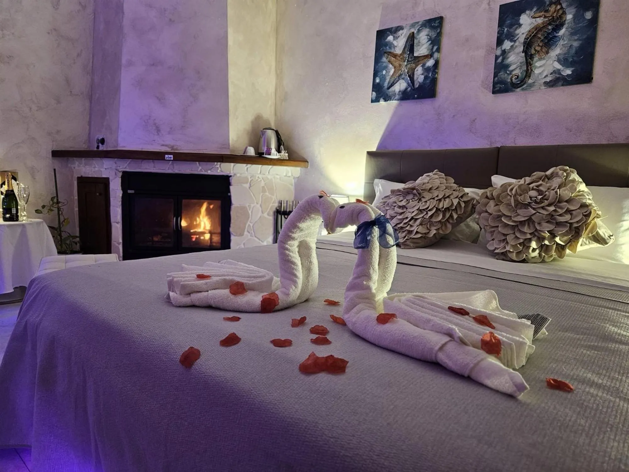 Bed in B&B Villa Maracujà