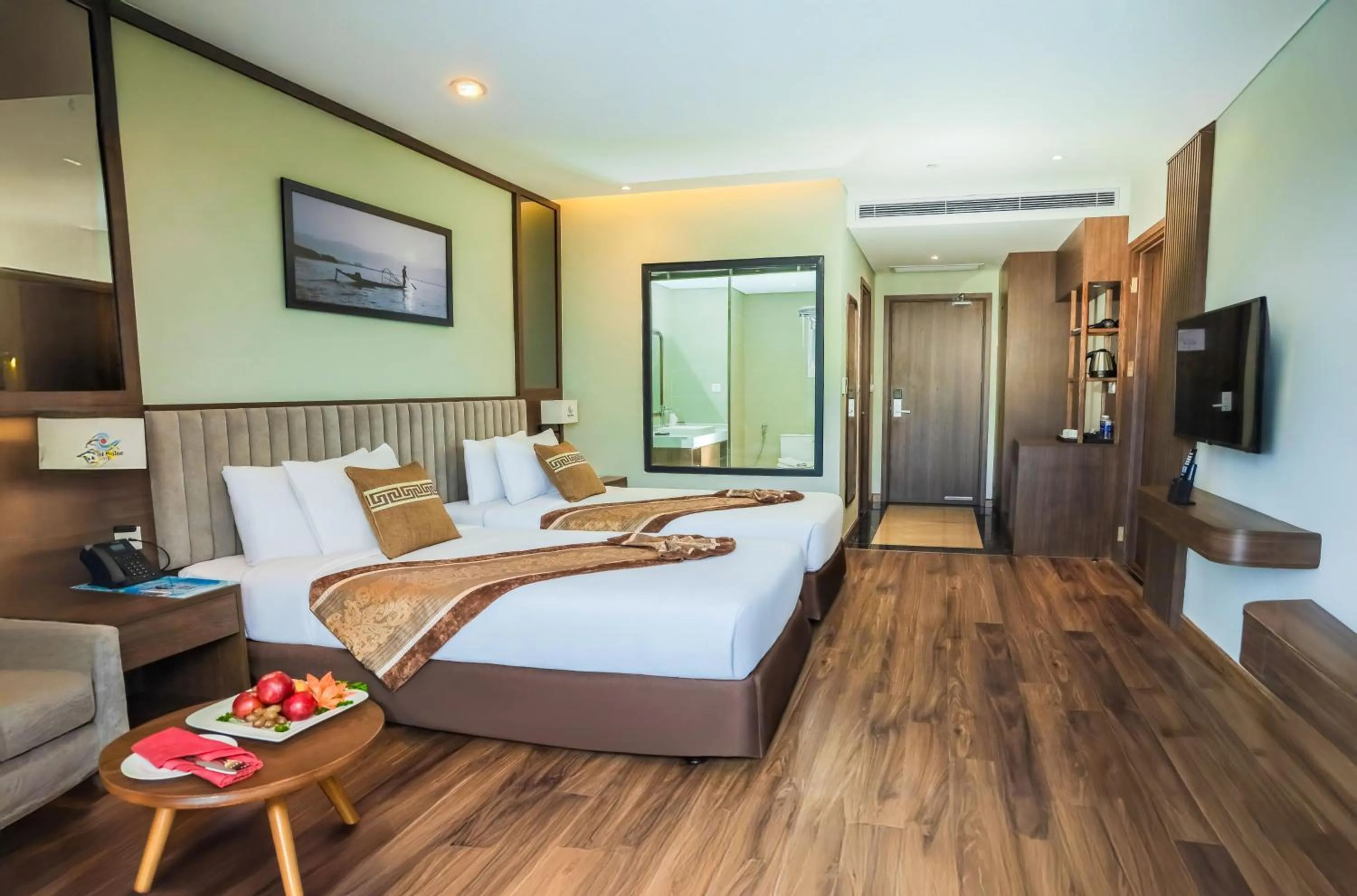 Bedroom, Bed in Vipol Mui Ne Hotel & Spa