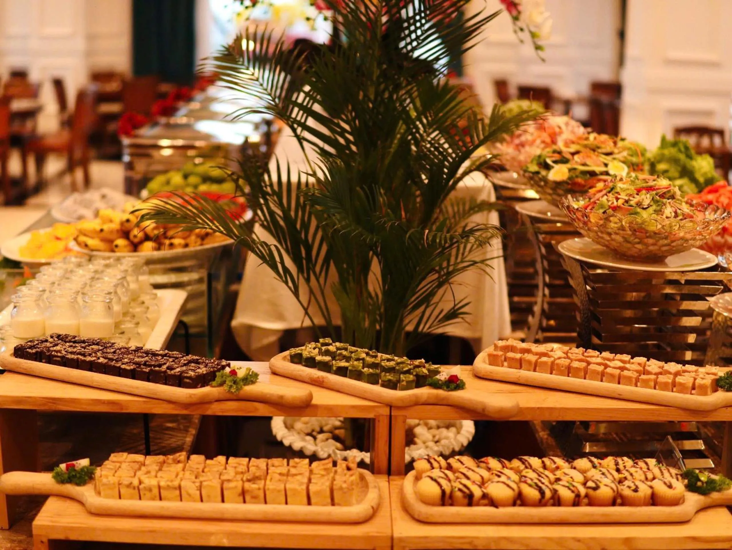 Buffet breakfast in Vipol Mui Ne Hotel & Spa