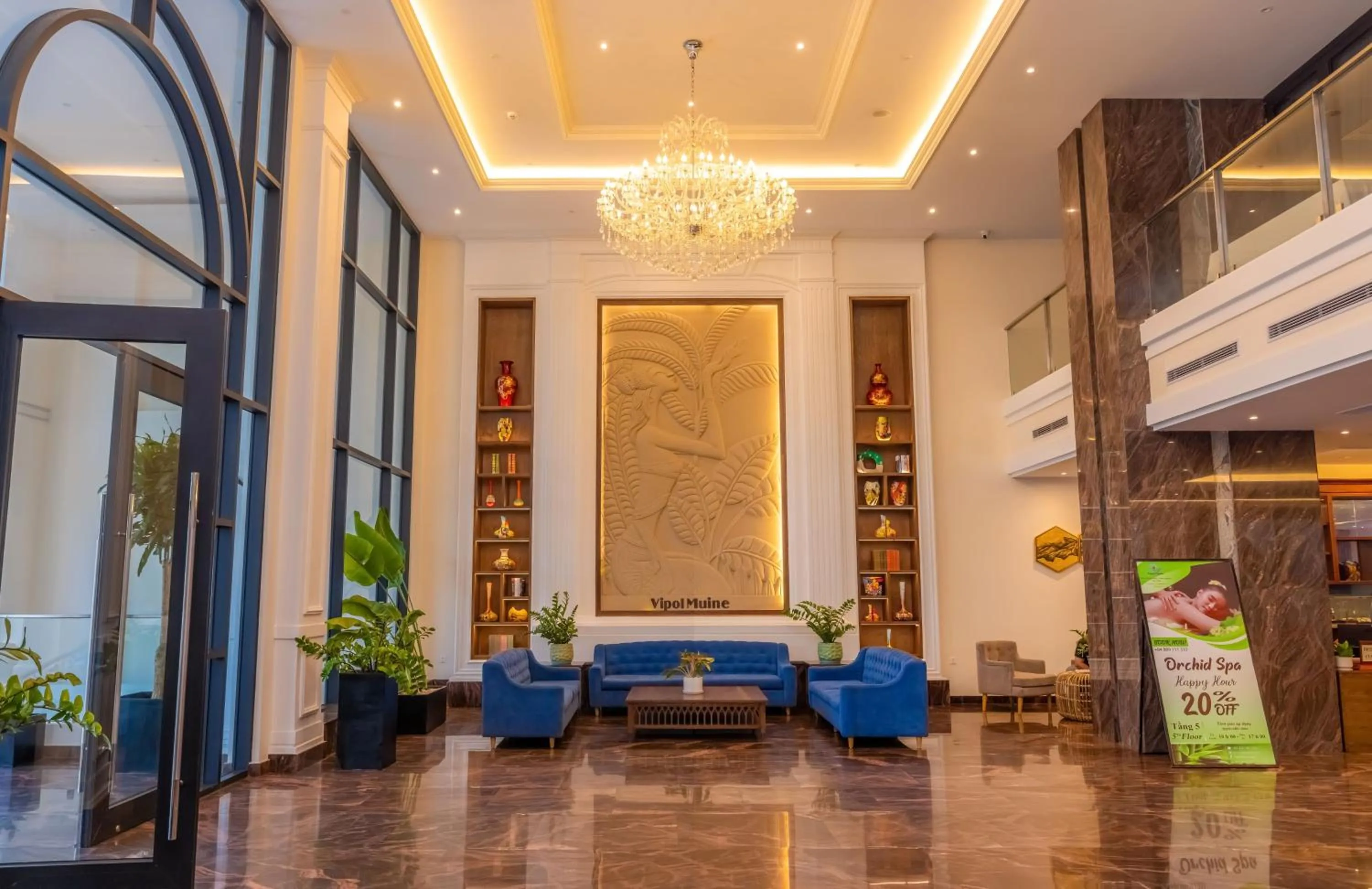 Lobby or reception in Vipol Mui Ne Hotel & Spa