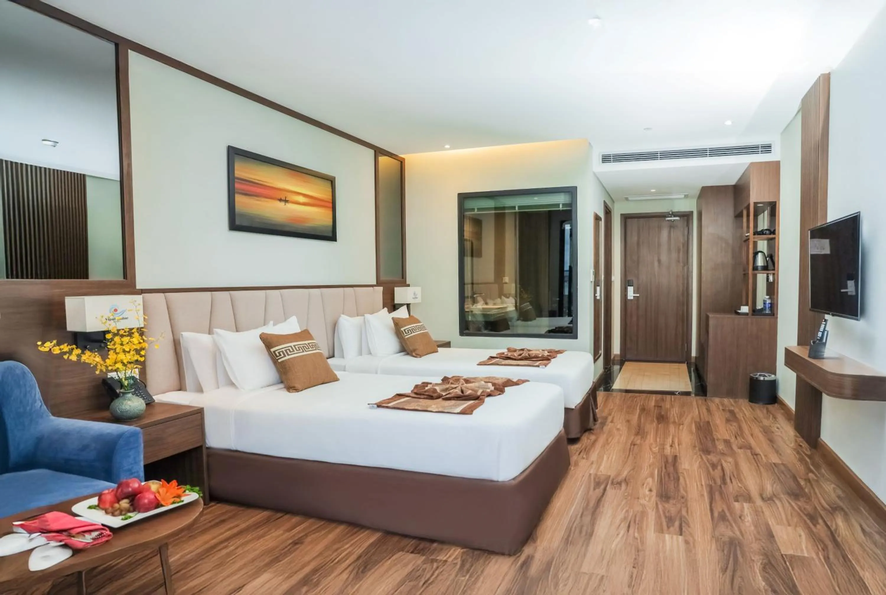 Bed in Vipol Mui Ne Hotel & Spa