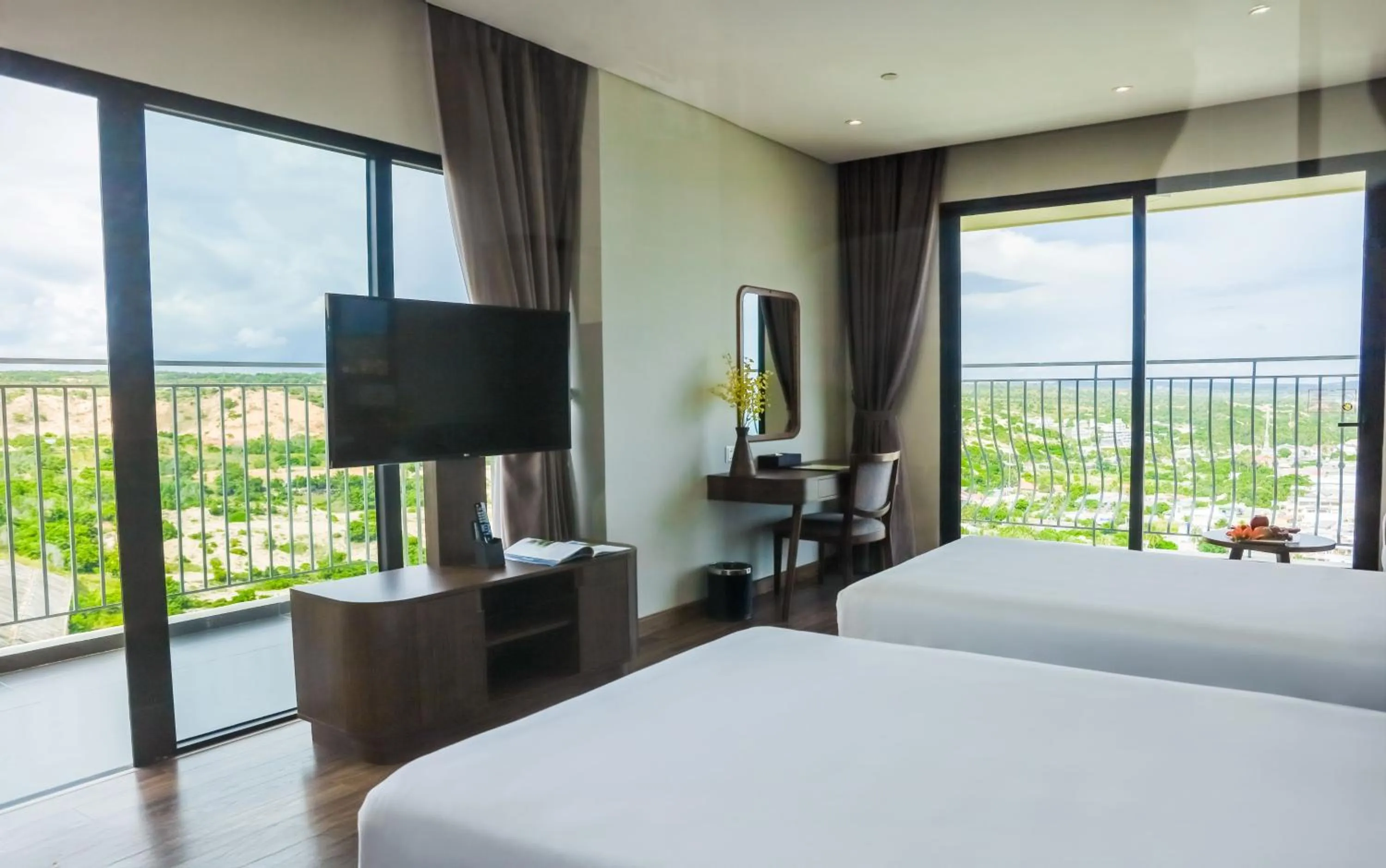 Bed in Vipol Mui Ne Hotel & Spa