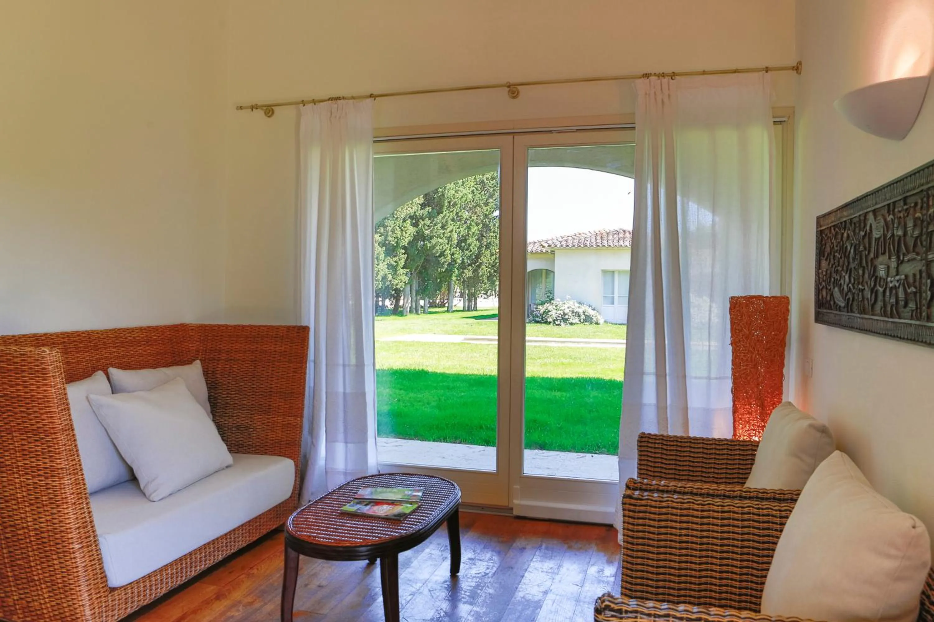 Patio in Tartheshotel