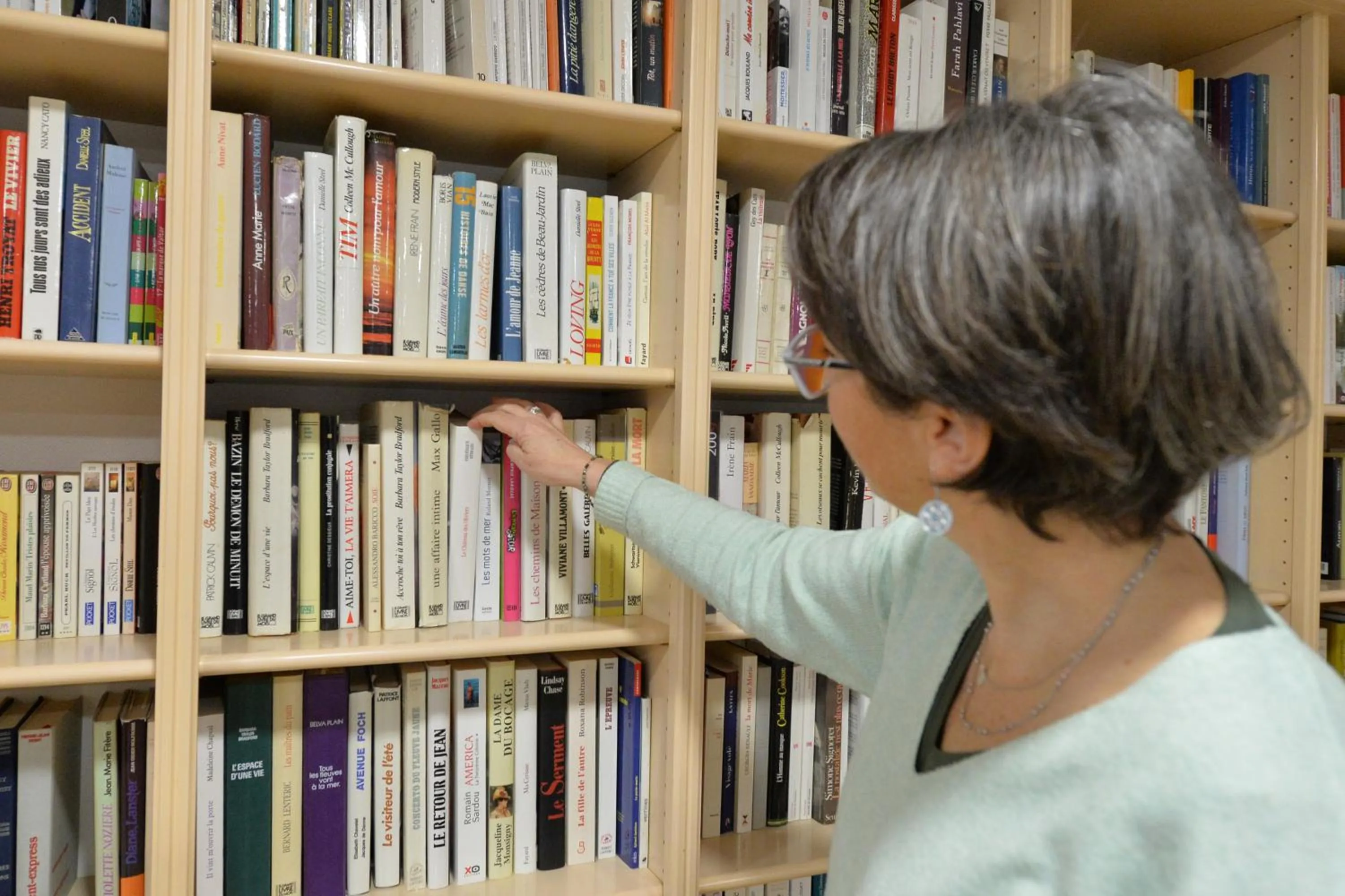 Library in La Villa des Golf.e.s