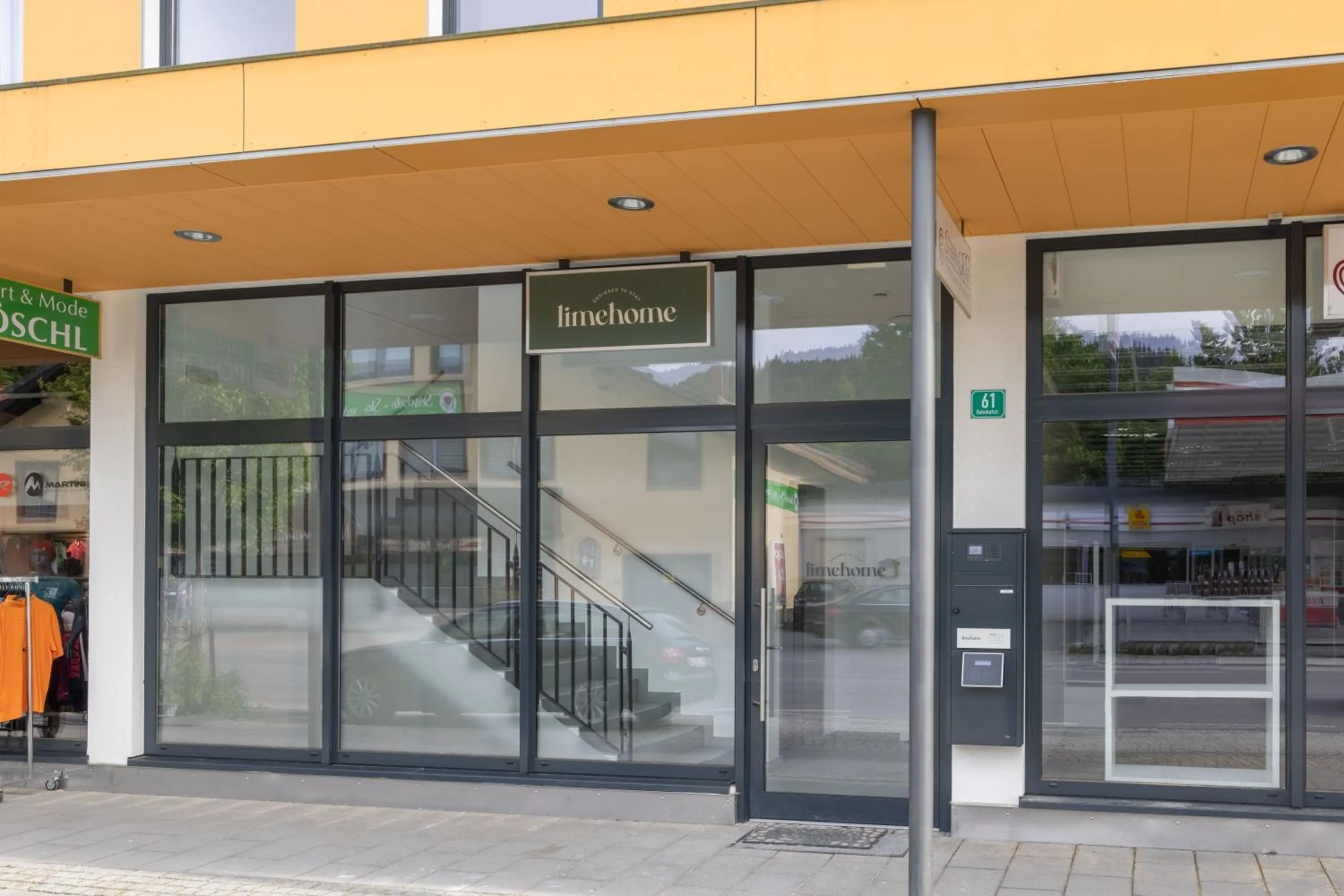 Facade/entrance in Limehome Bodenmais Bahnhofstraße