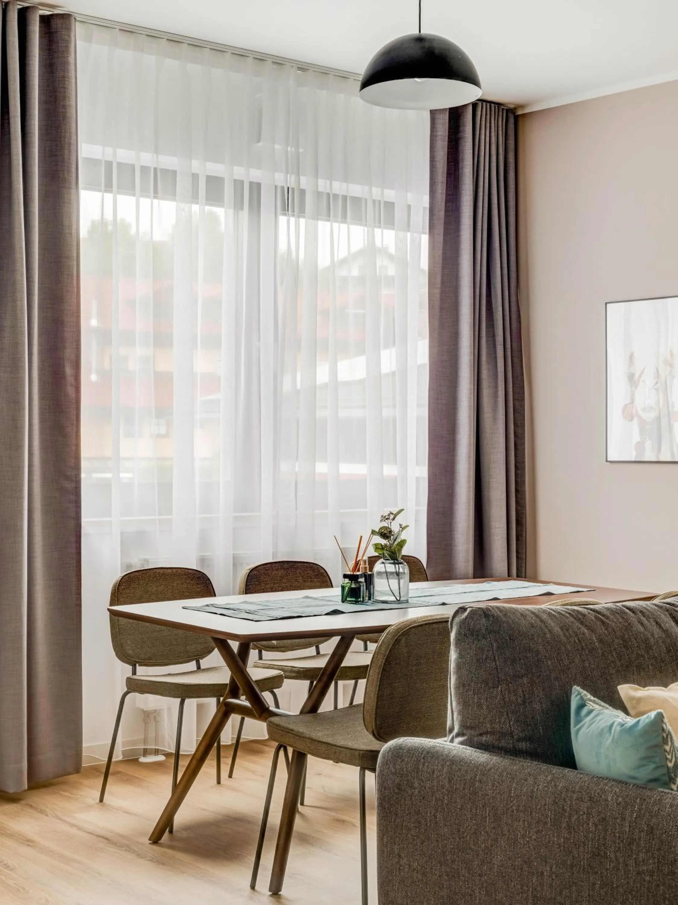 Living room in Limehome Bodenmais Bahnhofstraße