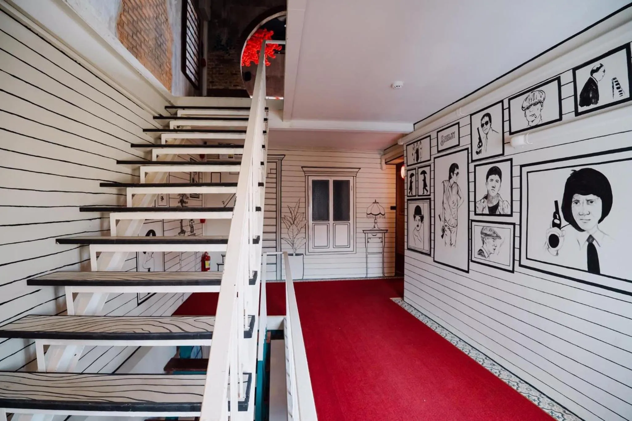 Decorative detail in 2499 Heritage Chinatown Bangkok Hotel By RoomQuest