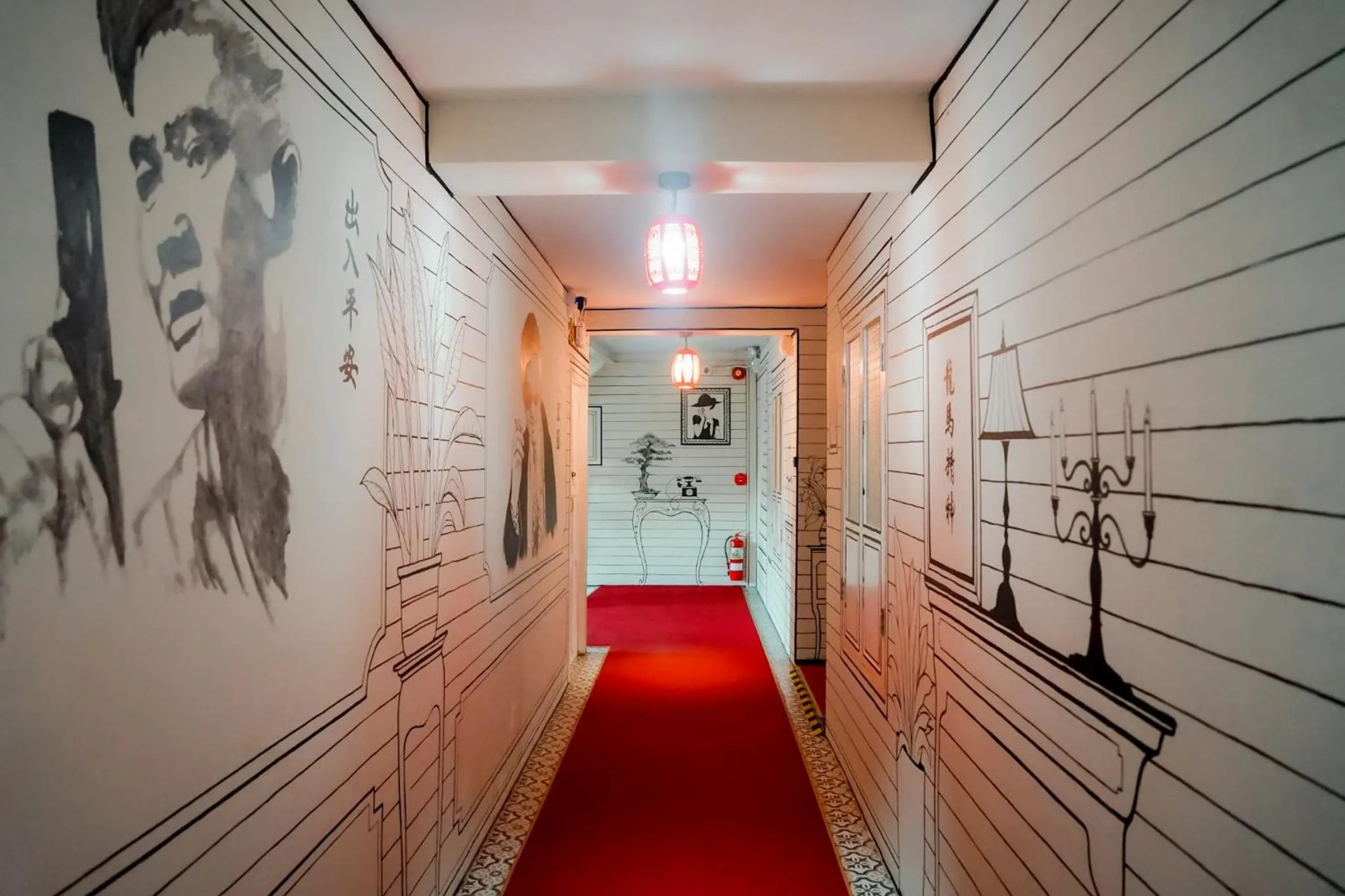 Decorative detail in 2499 Heritage Chinatown Bangkok Hotel By RoomQuest