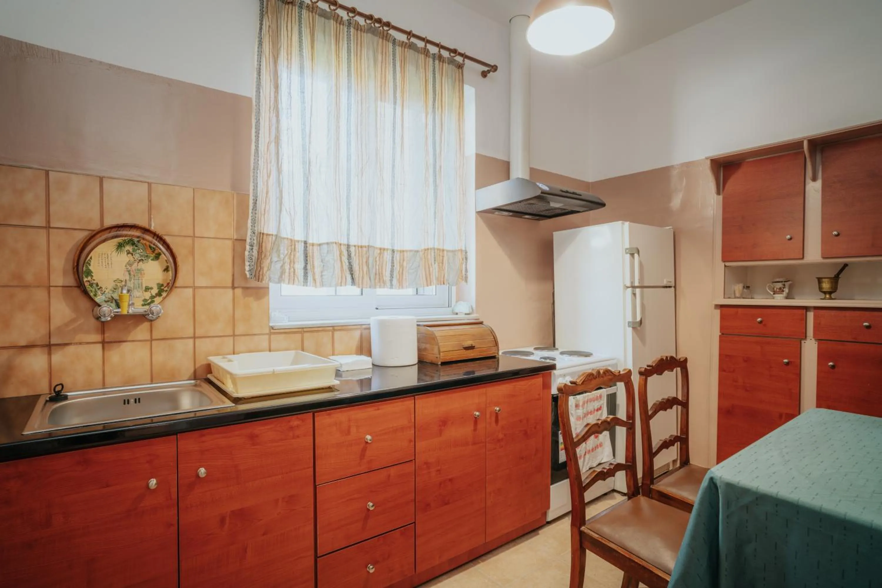 Kitchen or kitchenette in Kalavrita downtown 3 bedrm house for 6 pers by MPS