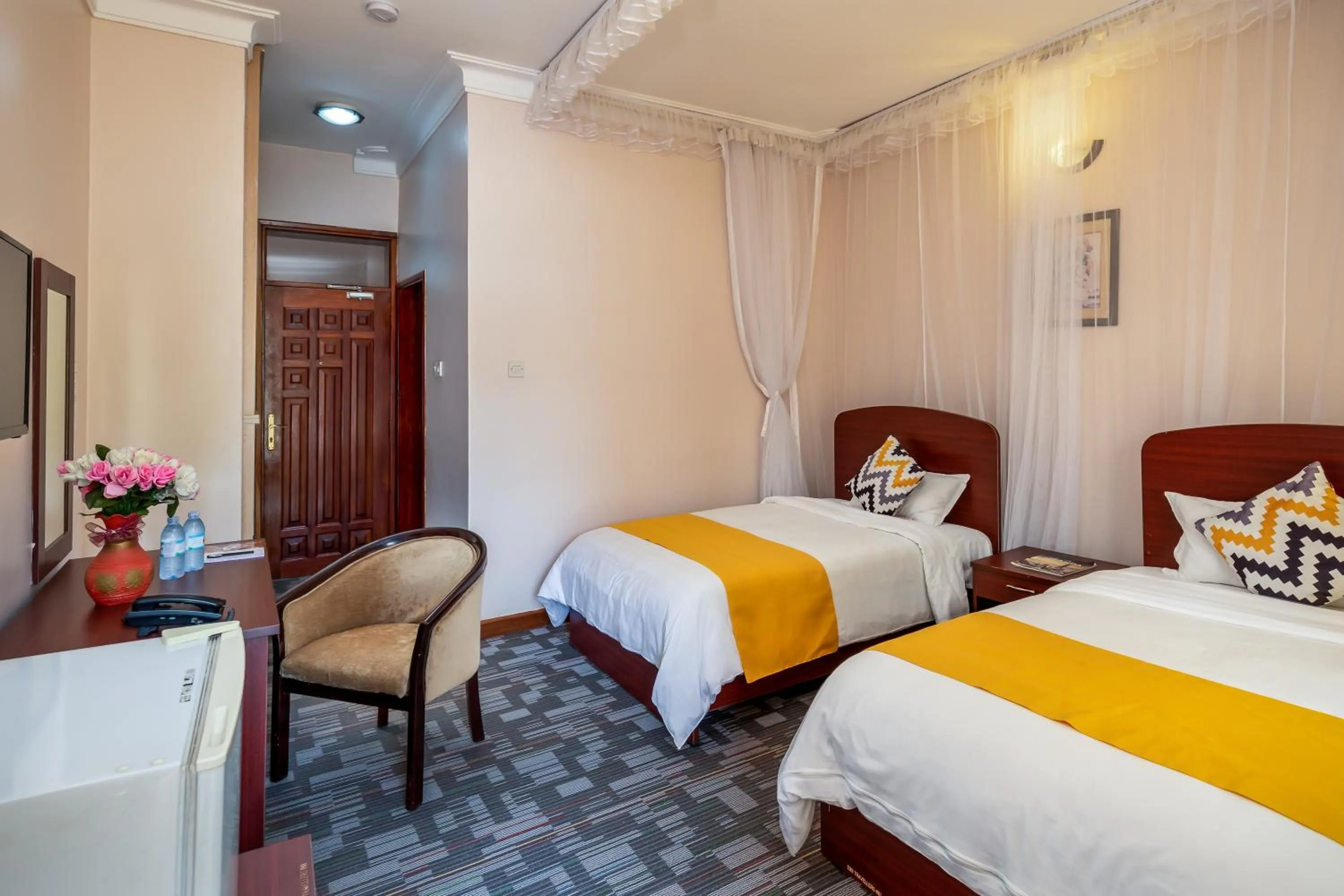 Photo of the whole room in Entebbe Traveller's Hotel