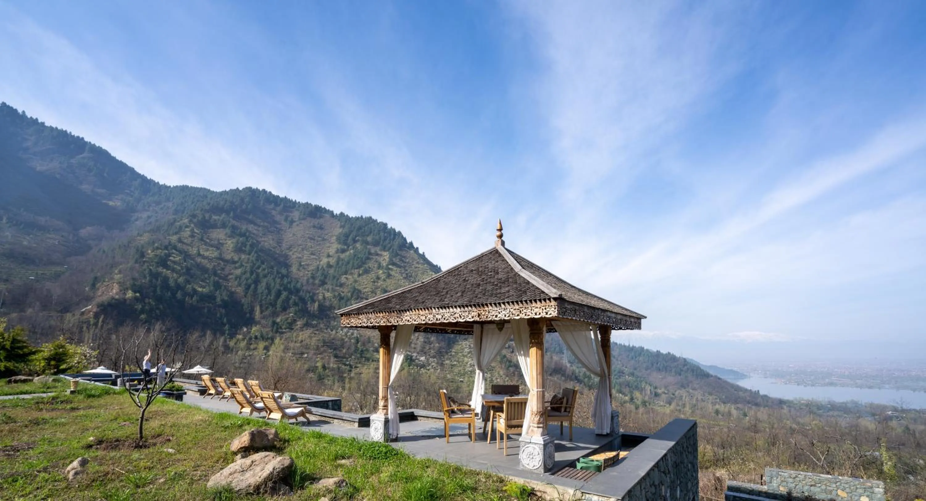 Natural landscape in Qayaam Gah