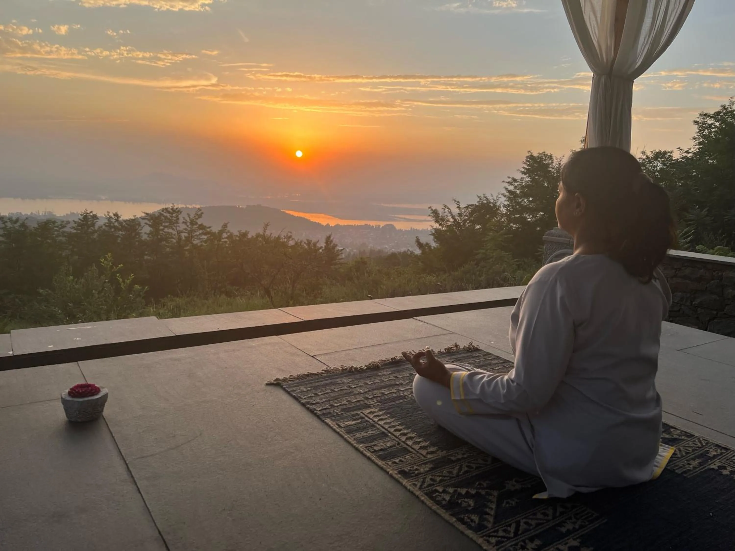 Natural landscape in Qayaam Gah