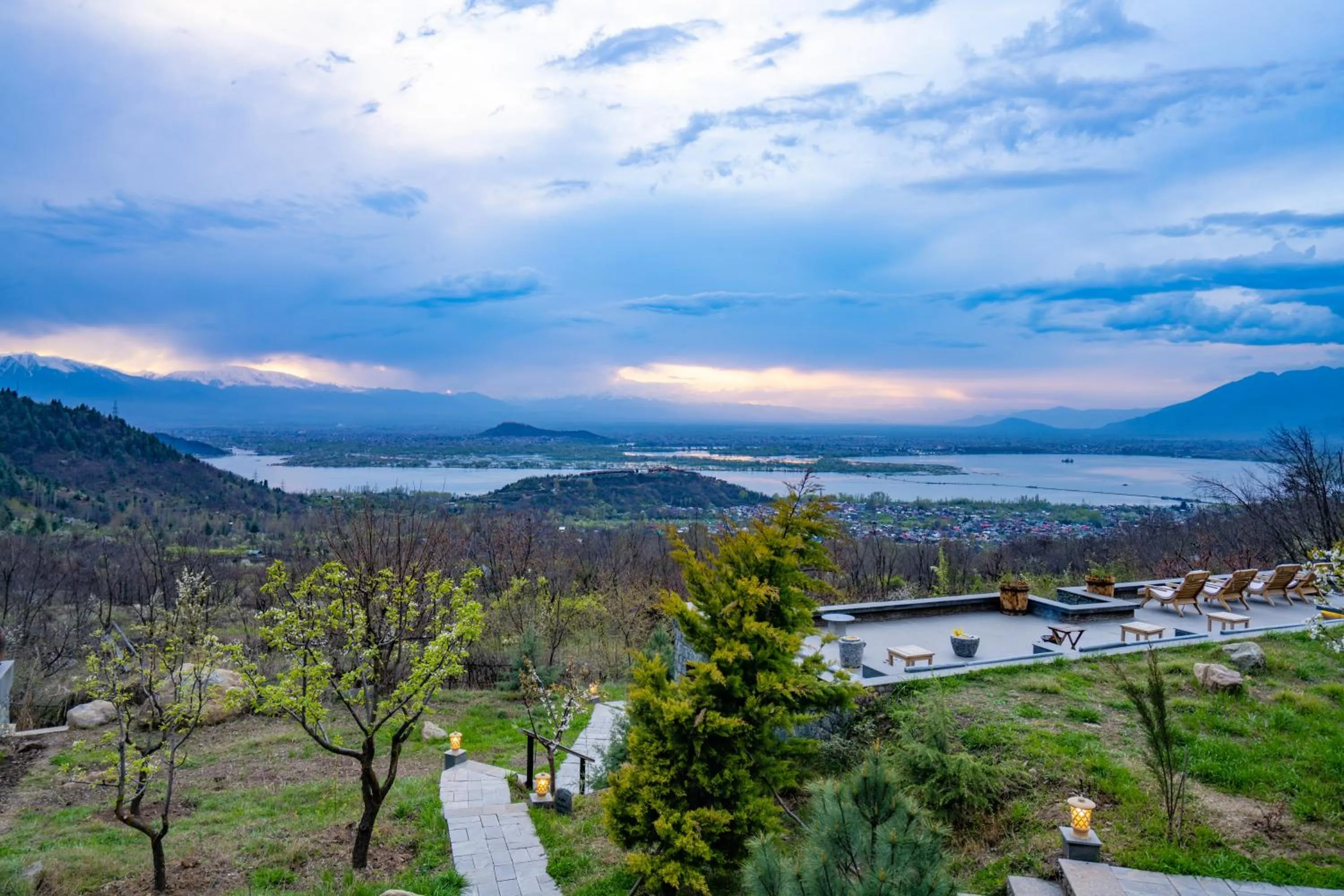 Natural landscape in Qayaam Gah