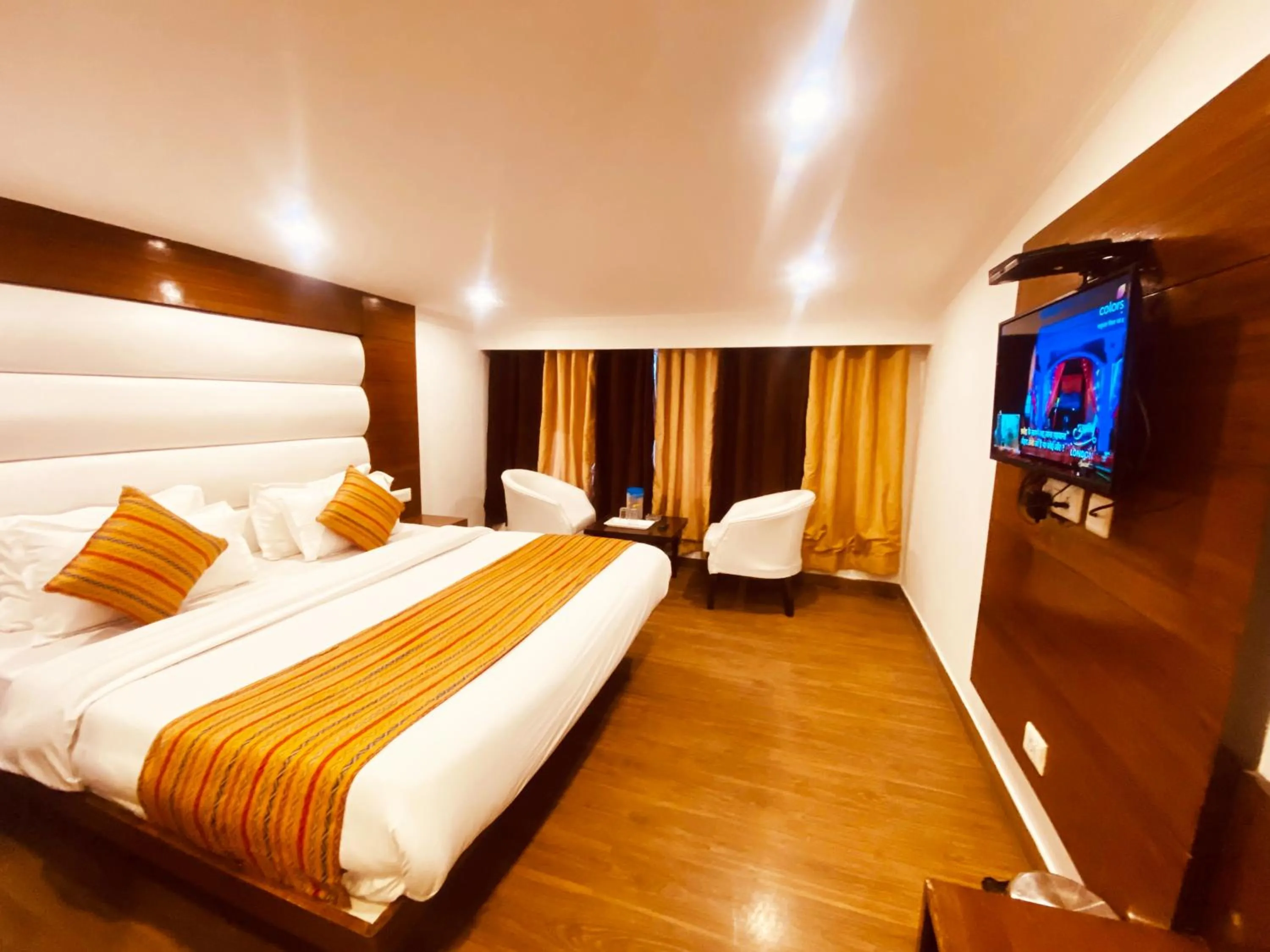 Bedroom, Bed in Hotel Royal Classic @ Mall Road Mussoorie