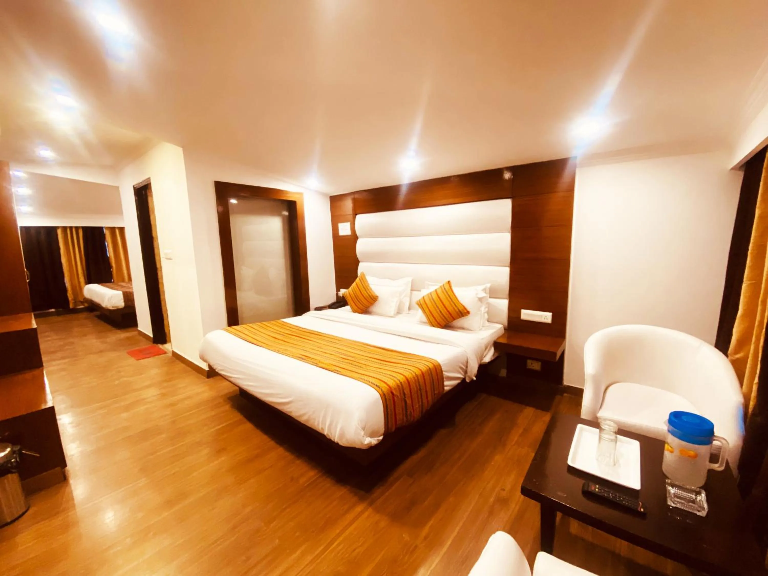 Bedroom, Bed in Hotel Royal Classic @ Mall Road Mussoorie