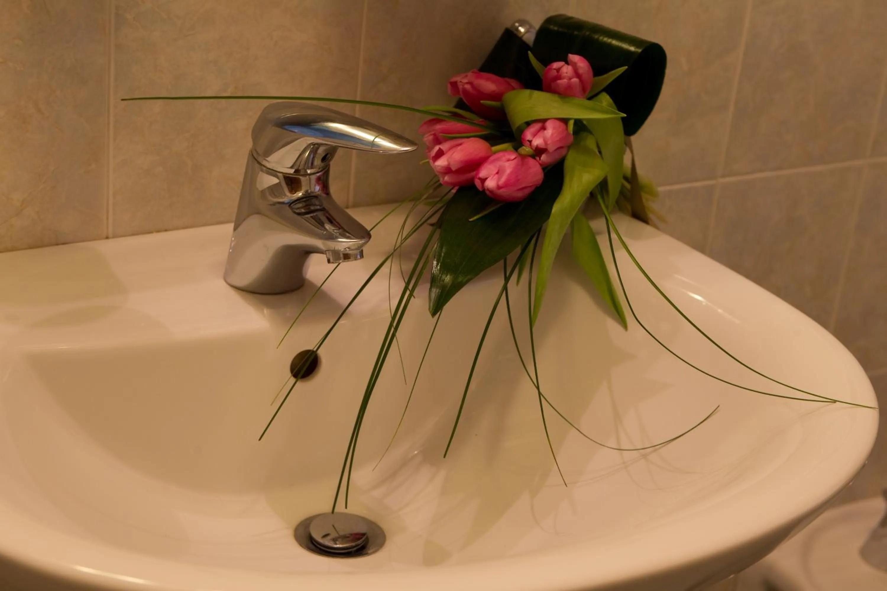 Bathroom in Locanda Poste Vecie