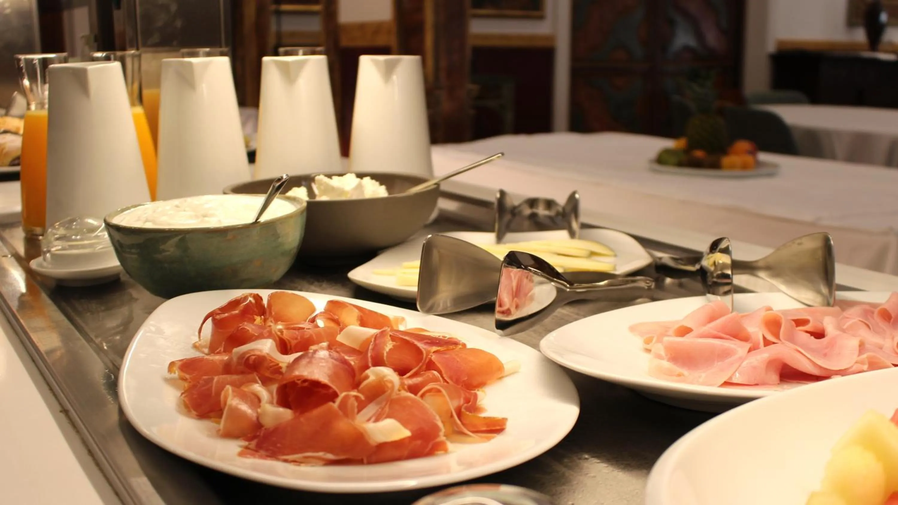 Breakfast in Hotel Palacio Matutano-Daudén