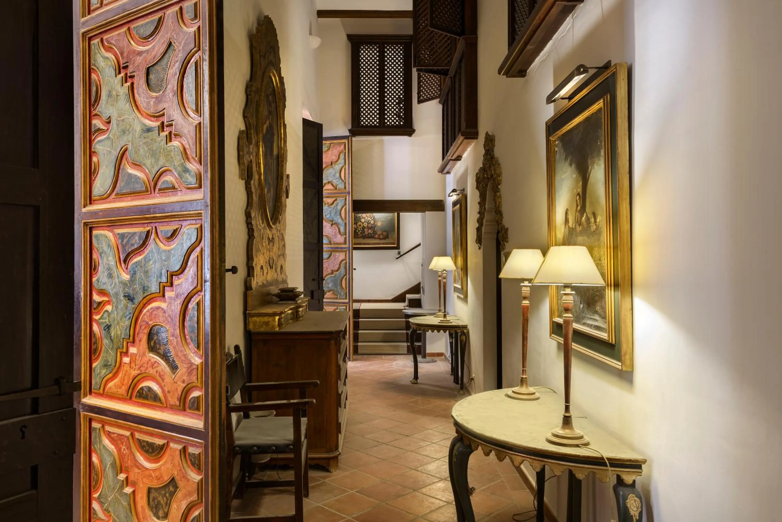 Seating area in Hotel Palacio Matutano-Daudén