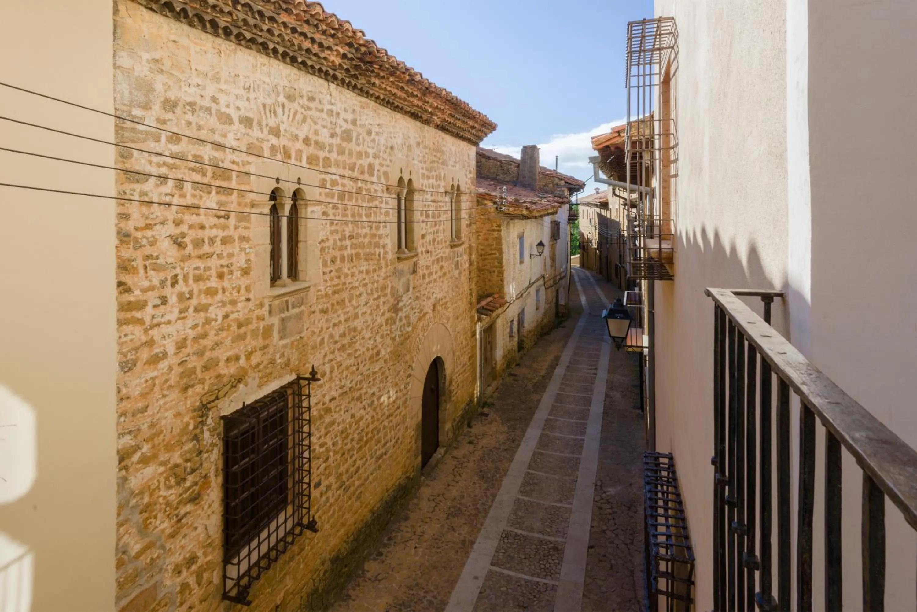 Balcony/Terrace in Hotel Palacio Matutano-Daudén