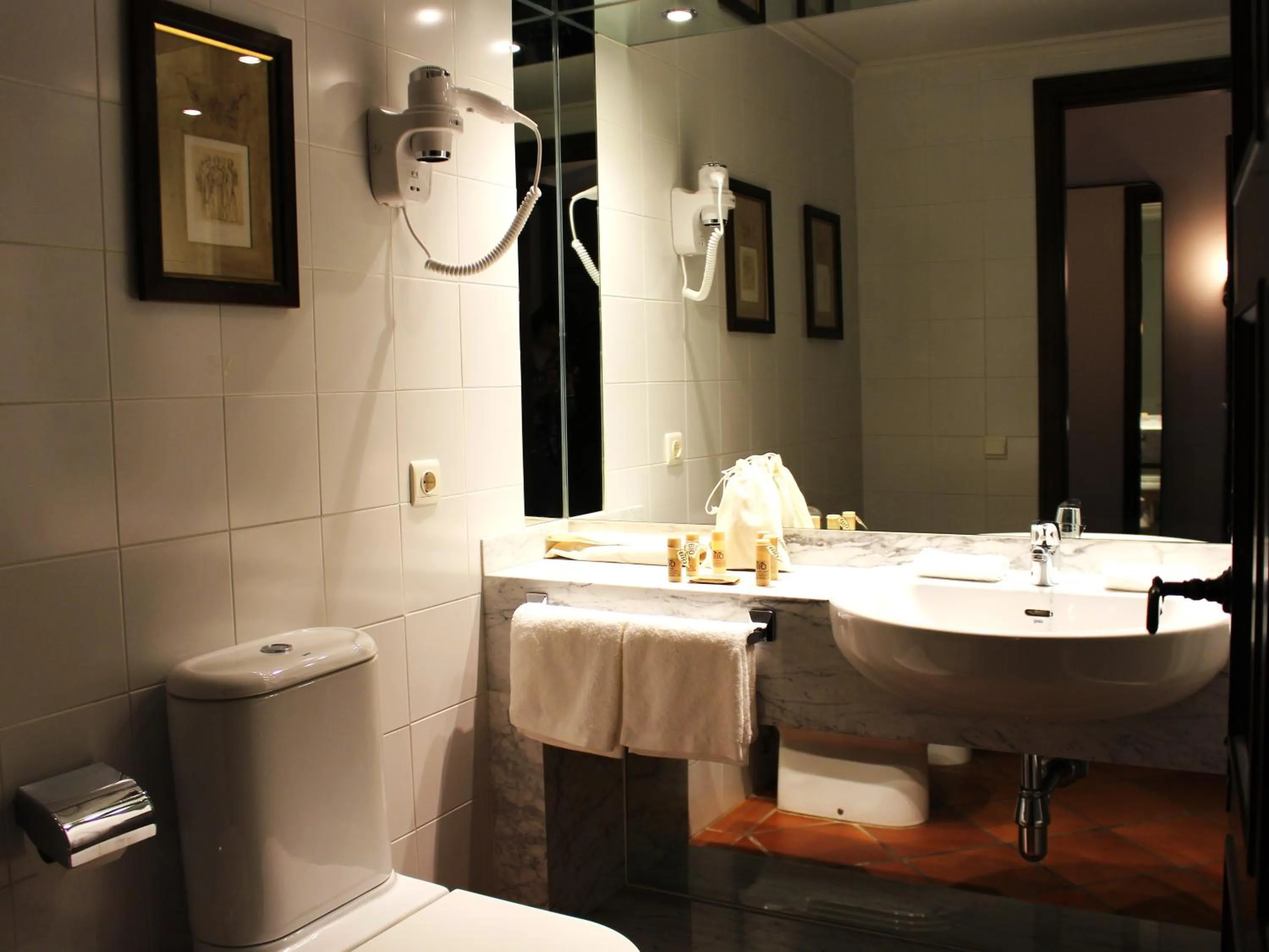 Bathroom in Hotel Palacio Matutano-Daudén